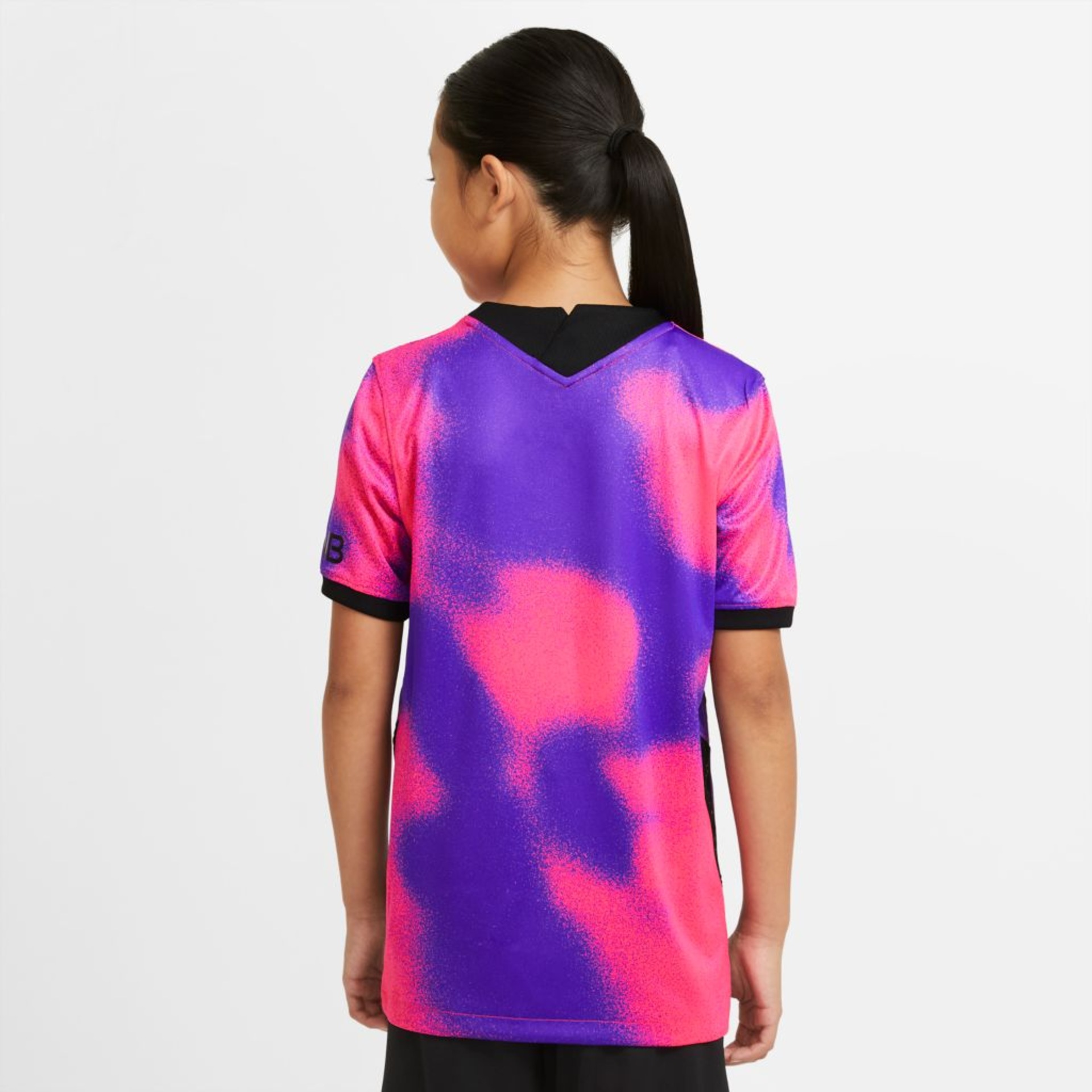 Camisa Nike PSG IV 2020/21 Torcedor Pro Infantil - Foto 2