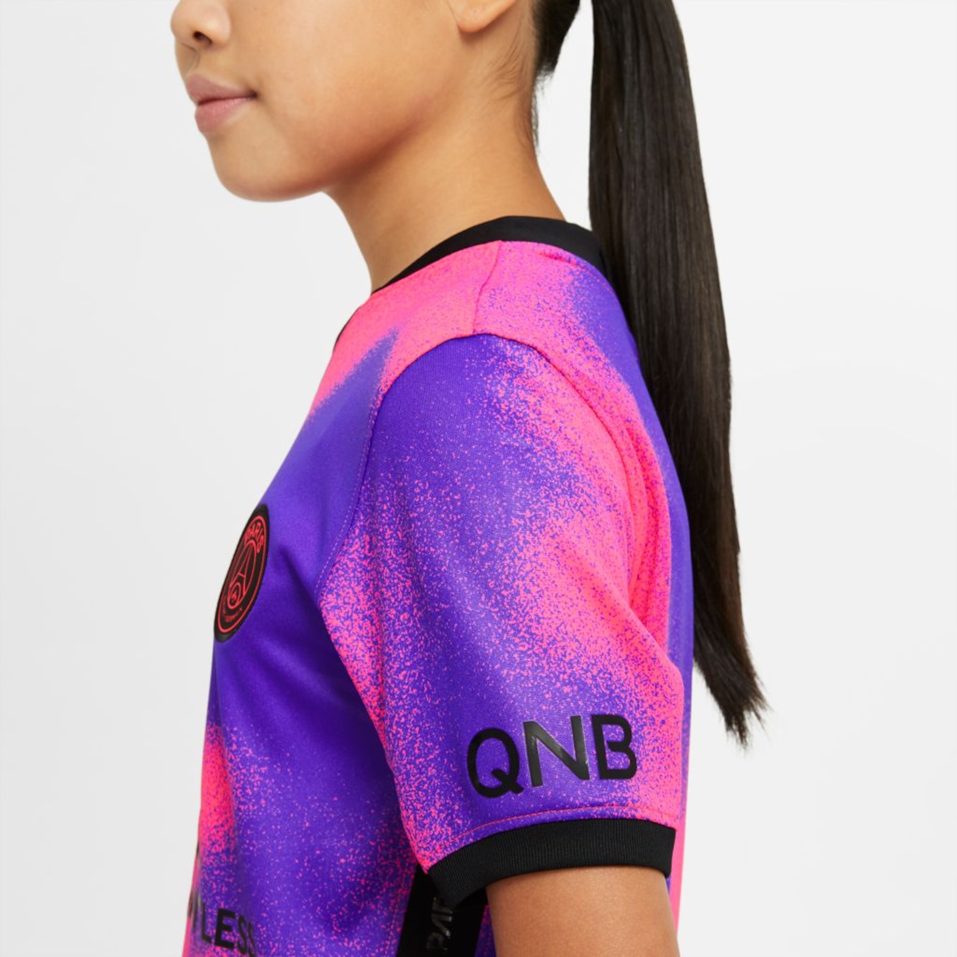 Camisa Nike PSG IV 2020/21 Torcedor Pro Infantil - Foto 4