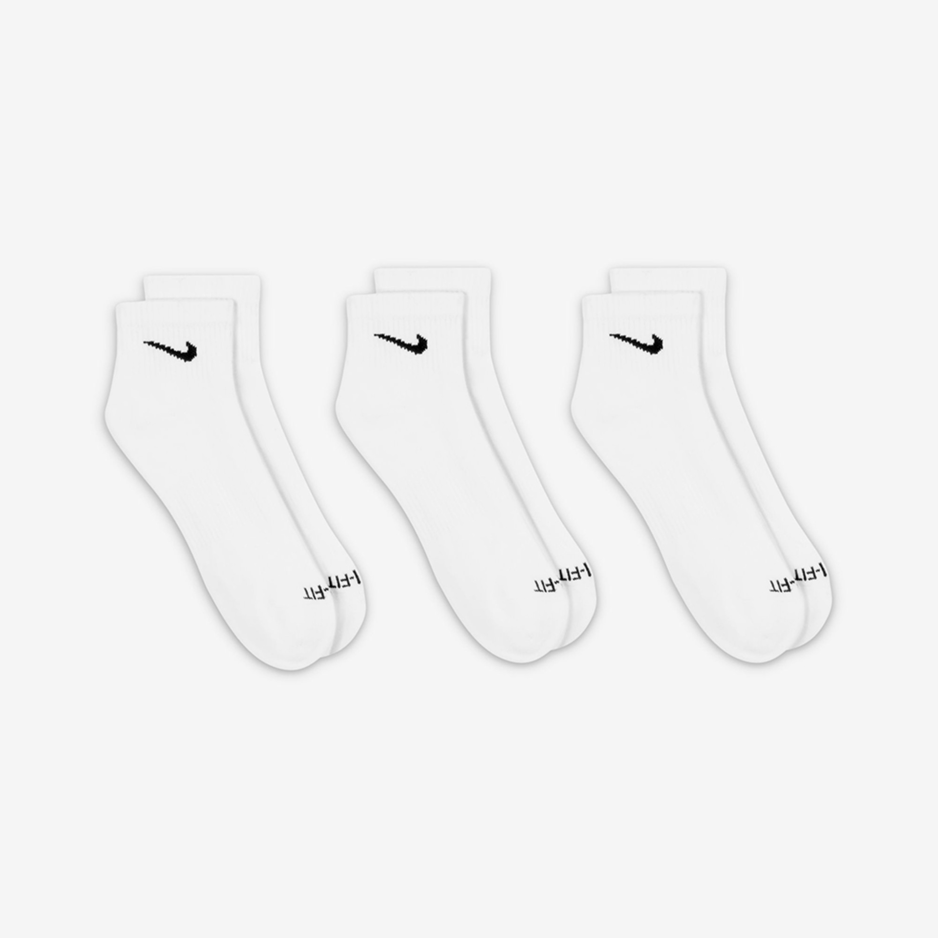 Meia Nike Everyday Plus Cushioned (3 Pares) Masculina - Foto 3