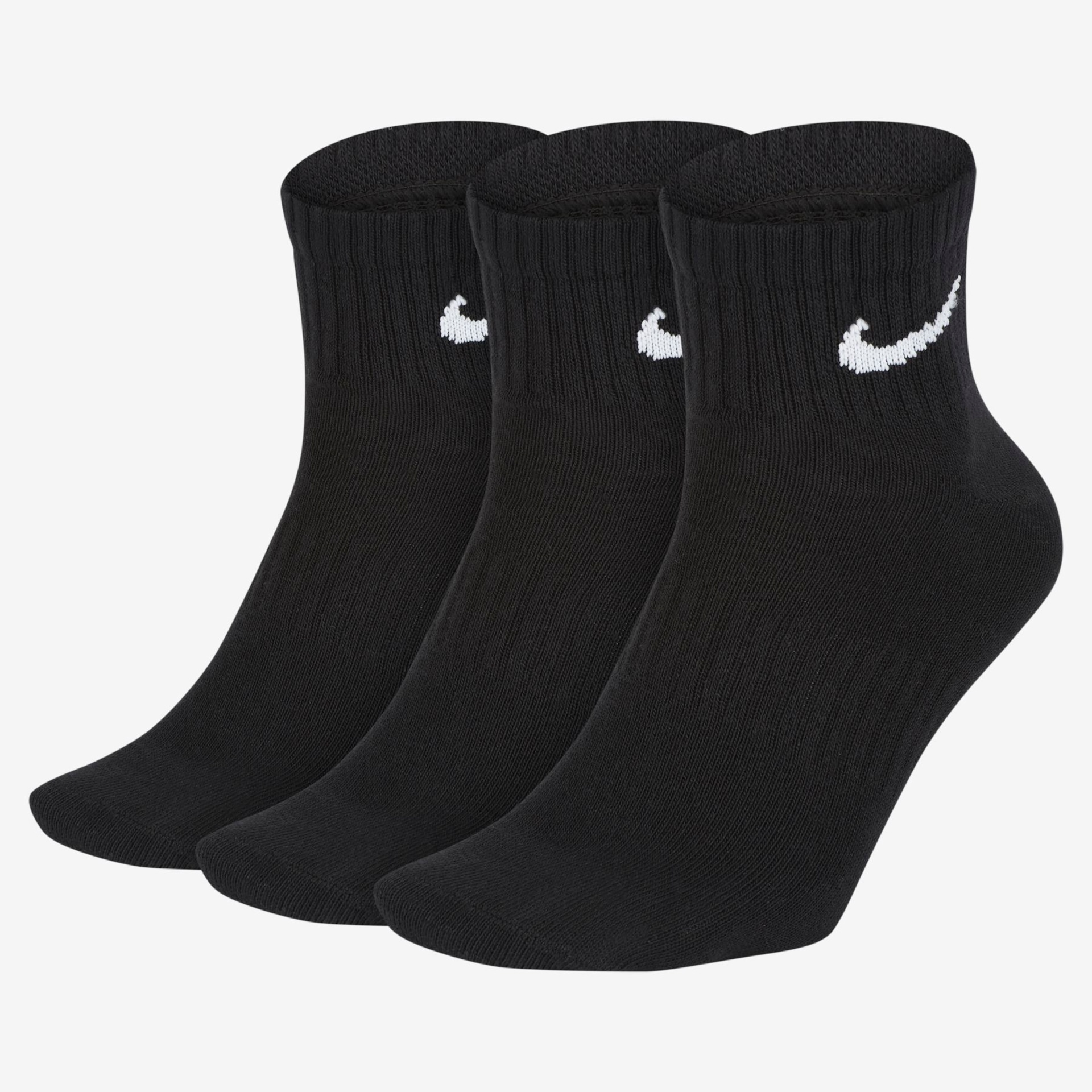 Meia Nike Everyday Lightweight (3 pares) Unissex - Foto 1