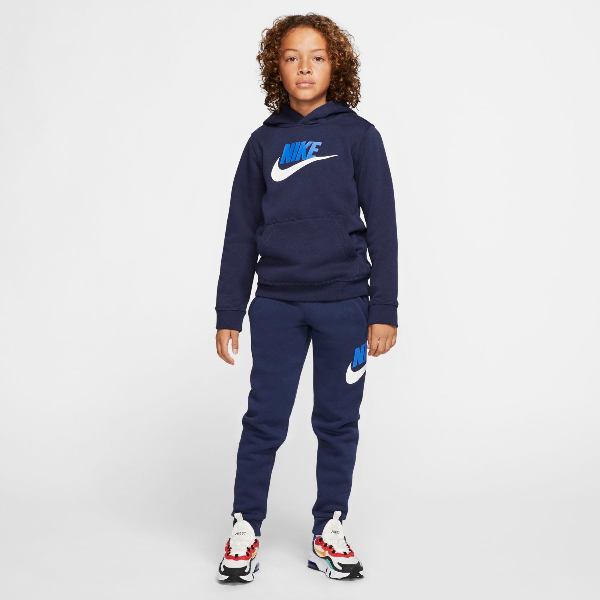 Blusão Nike Sportswear Club Fleece Infantil - Foto 6