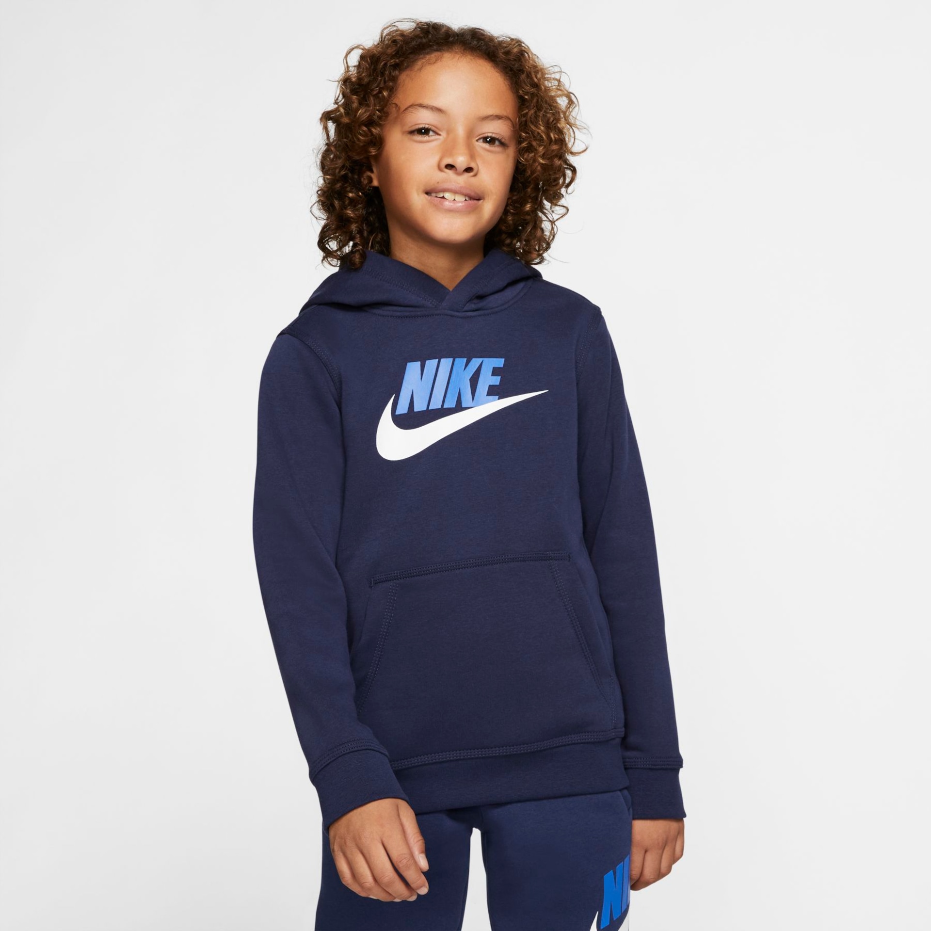 Blusão Nike Sportswear Club Fleece Infantil - Foto 1