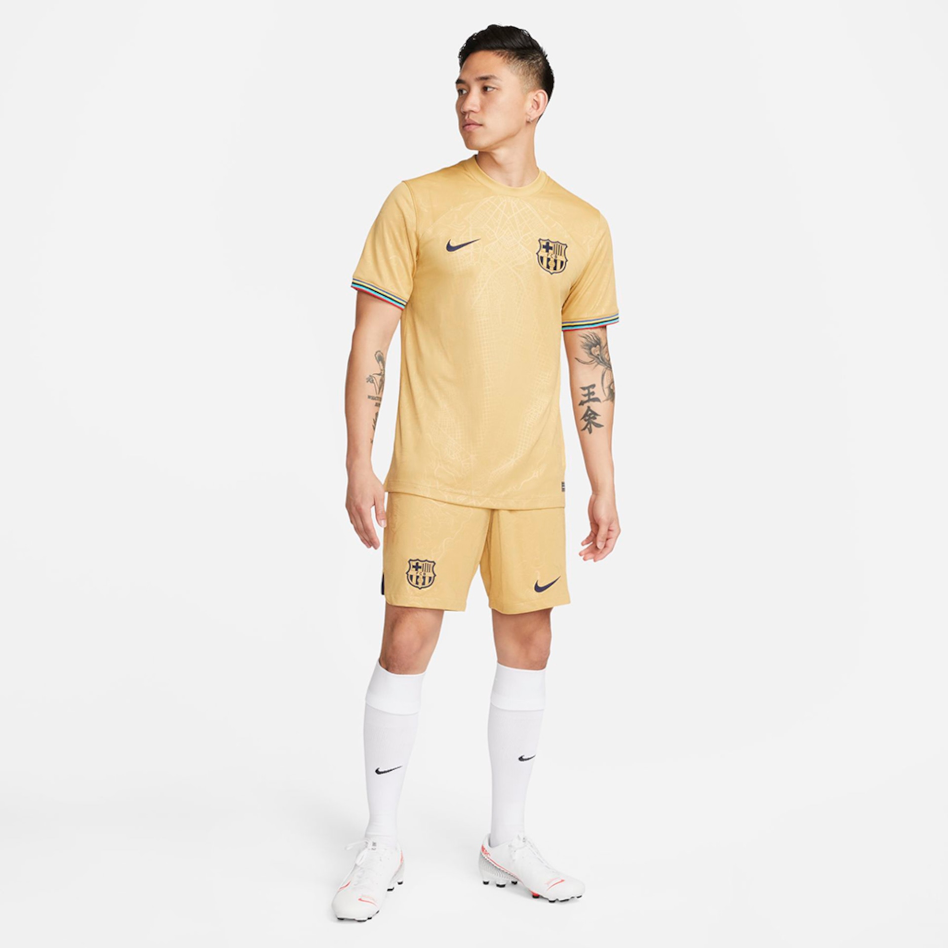 Camisa Nike Barcelona II 2022/23 Torcedor Pro Masculina - Foto 6