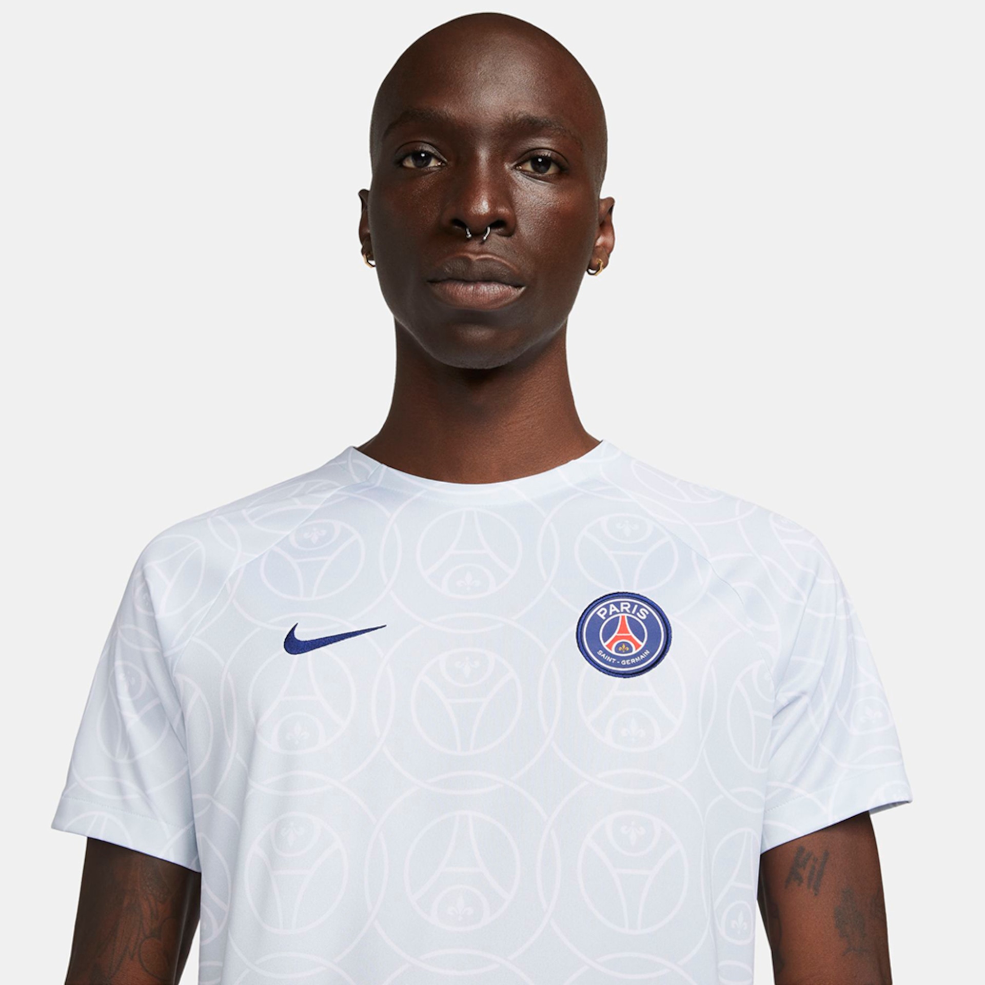 Camiseta Nike Pré-Jogo PSG Masculina - Foto 4