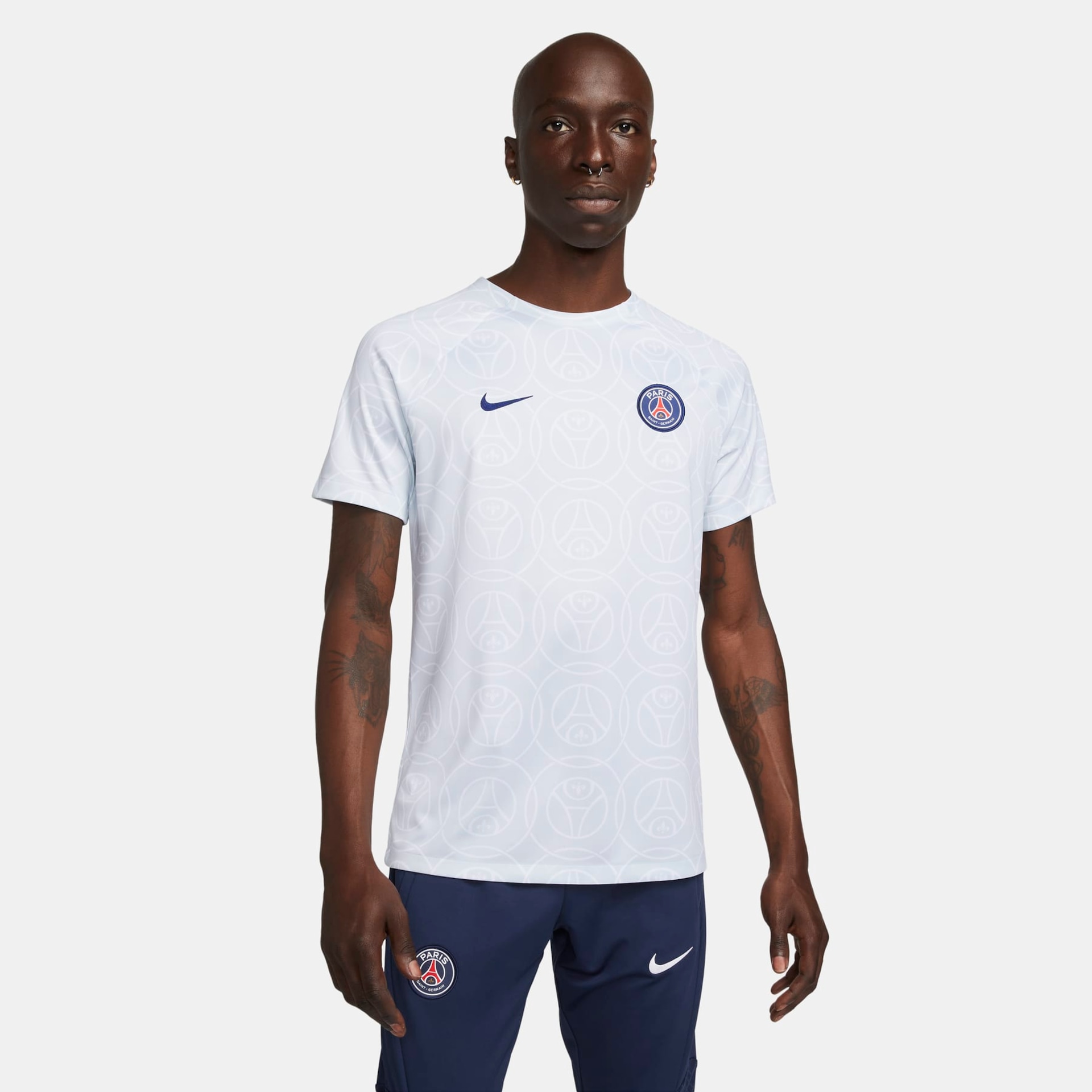 Camiseta Nike Pré-Jogo PSG Masculina - Foto 1