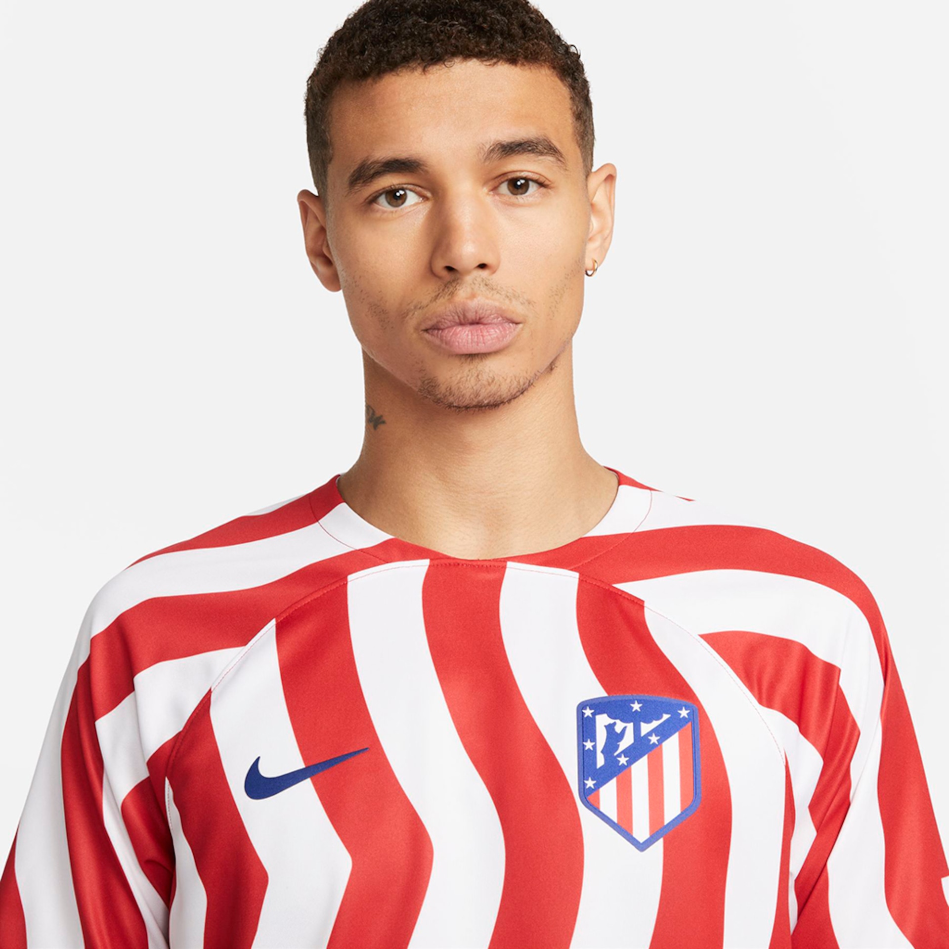 Camisa Nike Atlético de Madrid I 2022/2023 Torcedor Pro Masculina - Foto 3