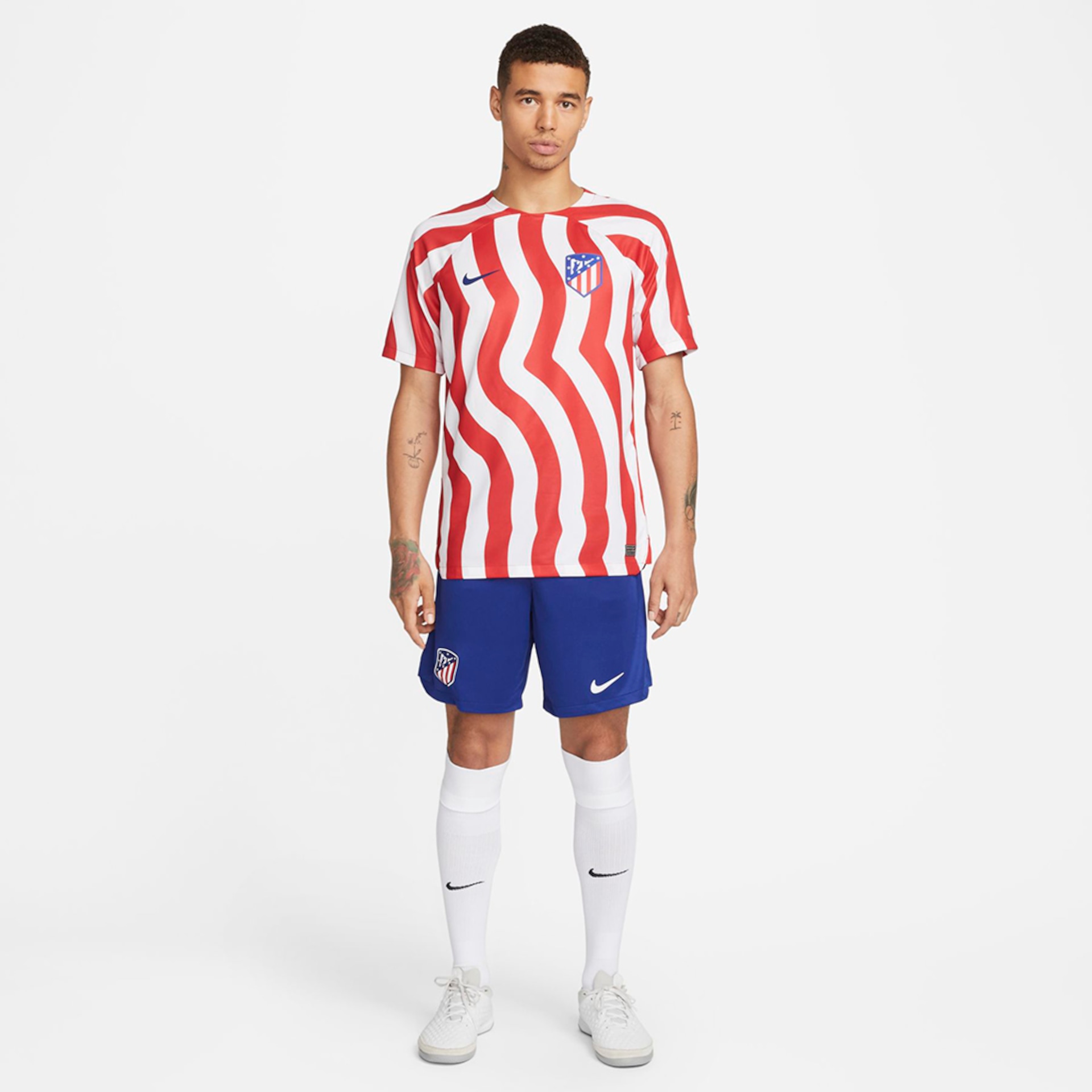 Camisa Nike Atlético de Madrid I 2022/2023 Torcedor Pro Masculina - Foto 6