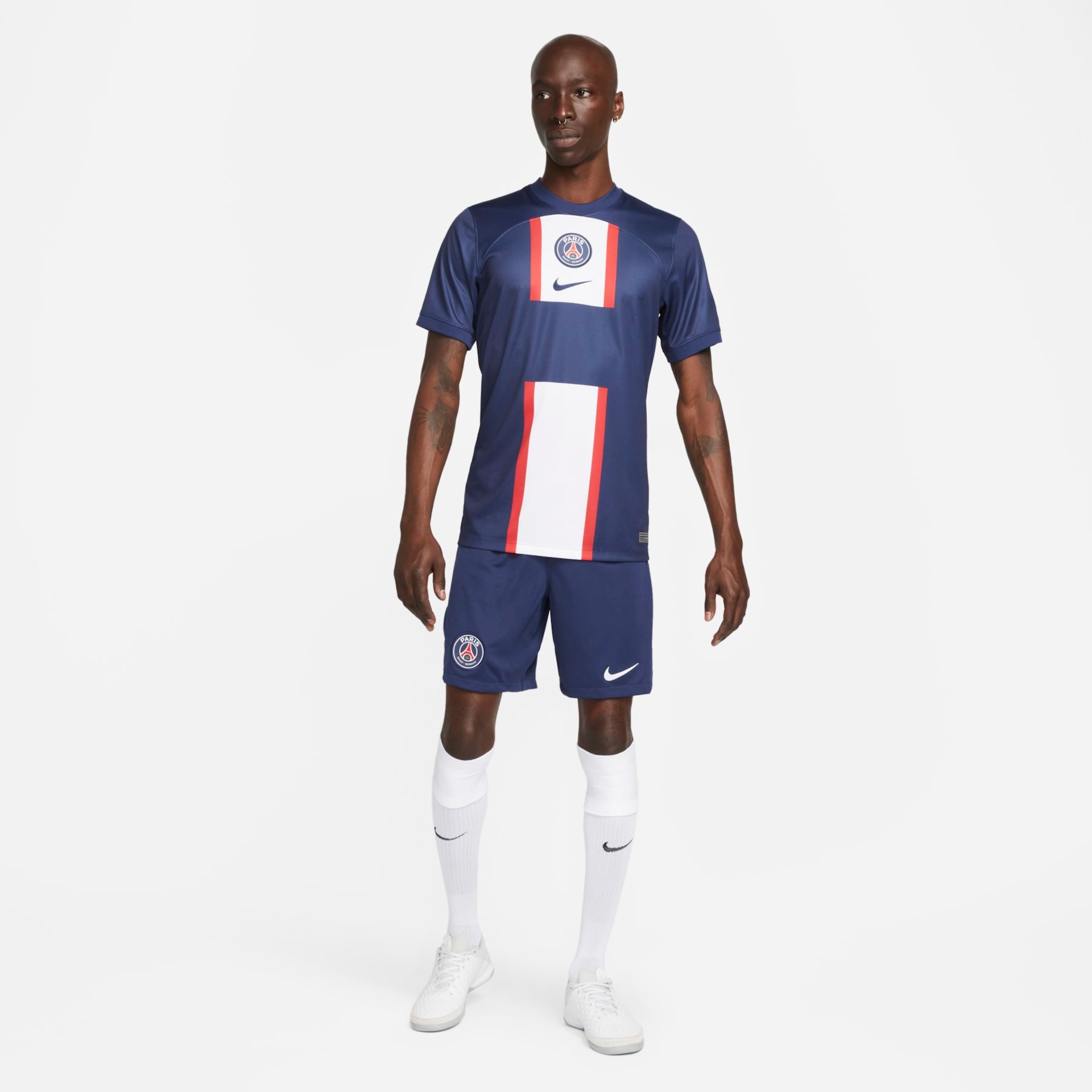 Camisa Nike PSG I 2022/23 Torcedor Pro Masculina - Foto 5