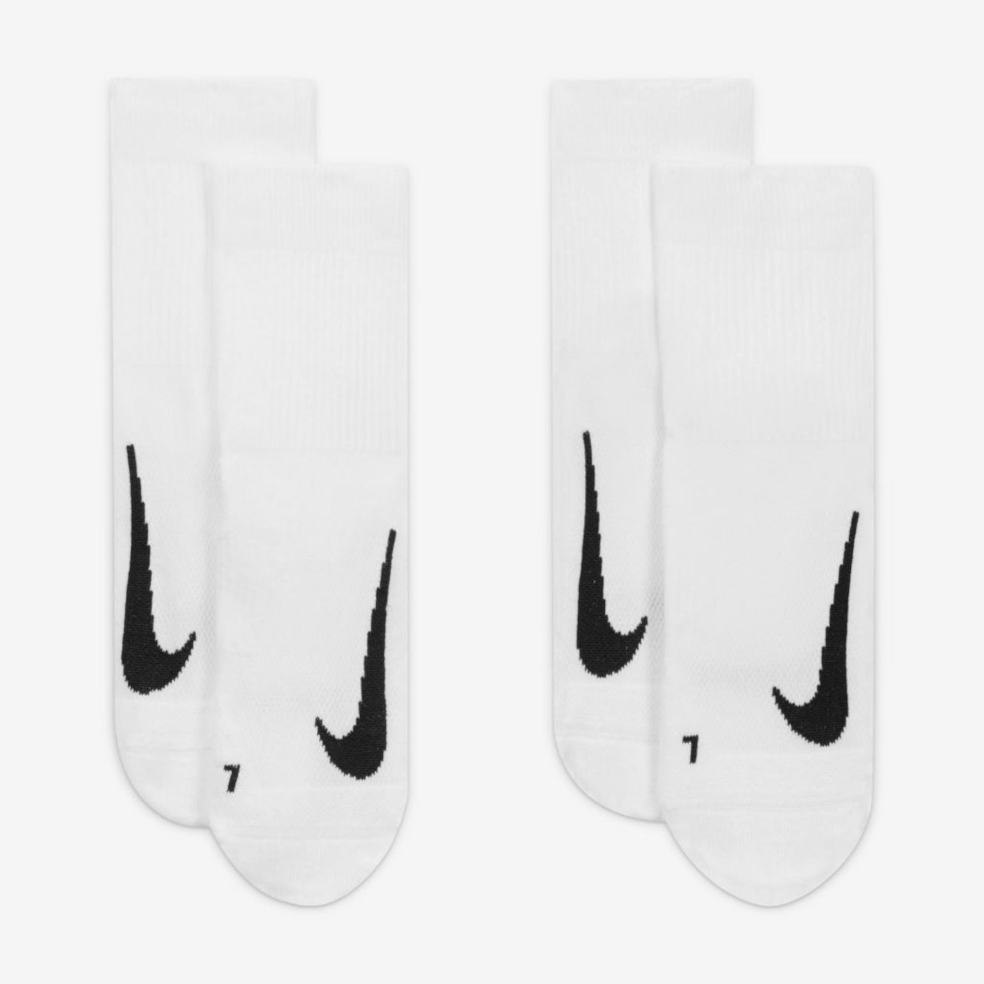 Meia Nike Court Multiplier Max (2 pares) Unissex - Foto 2