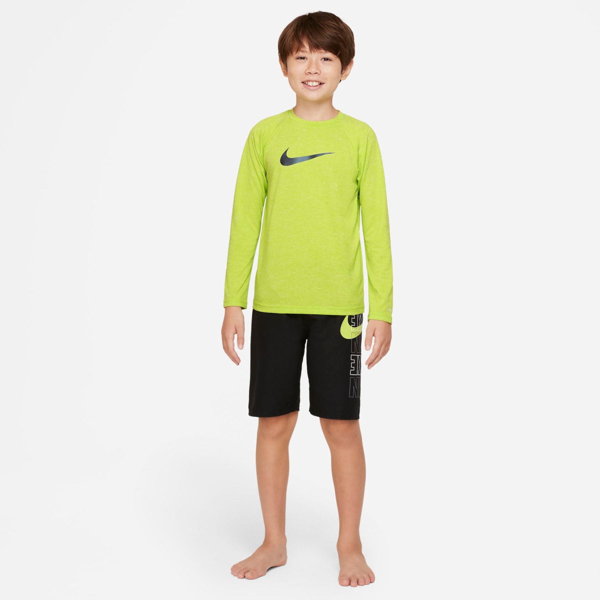 Camiseta Nike UV Hydroguard Infantil - Foto 6