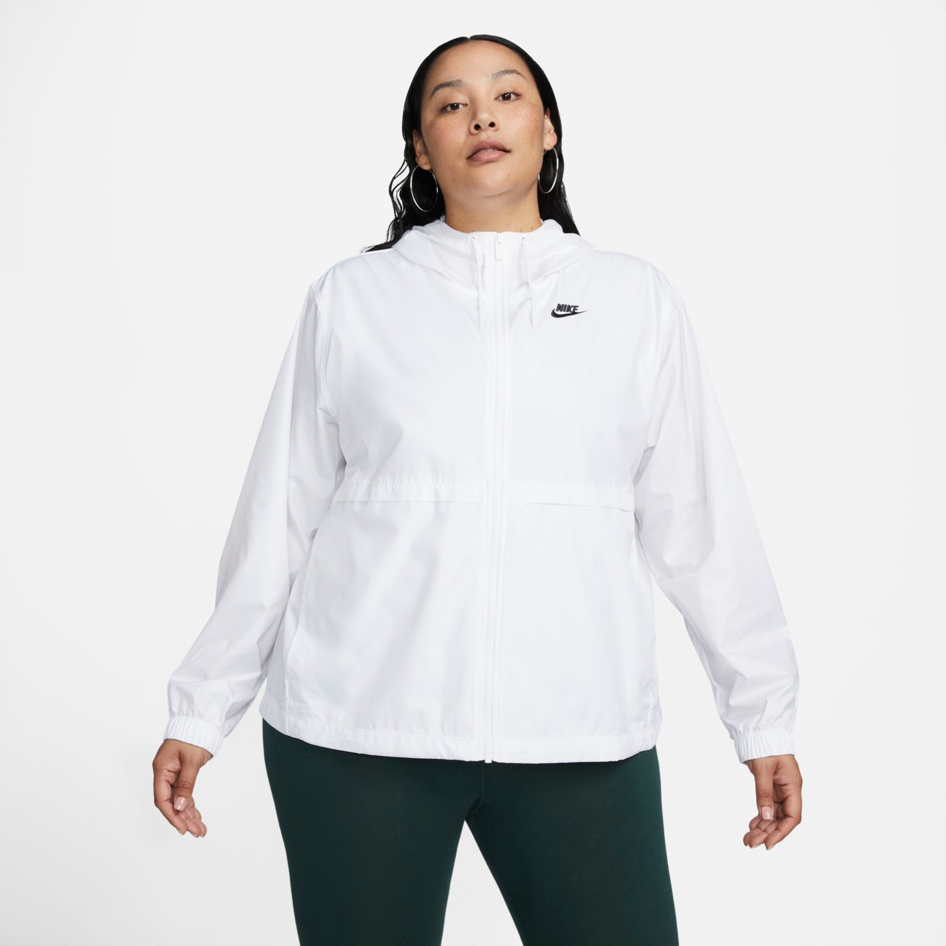 Plus Size - Jaqueta Nike Sportswear Essential Repel Feminina - Foto 1