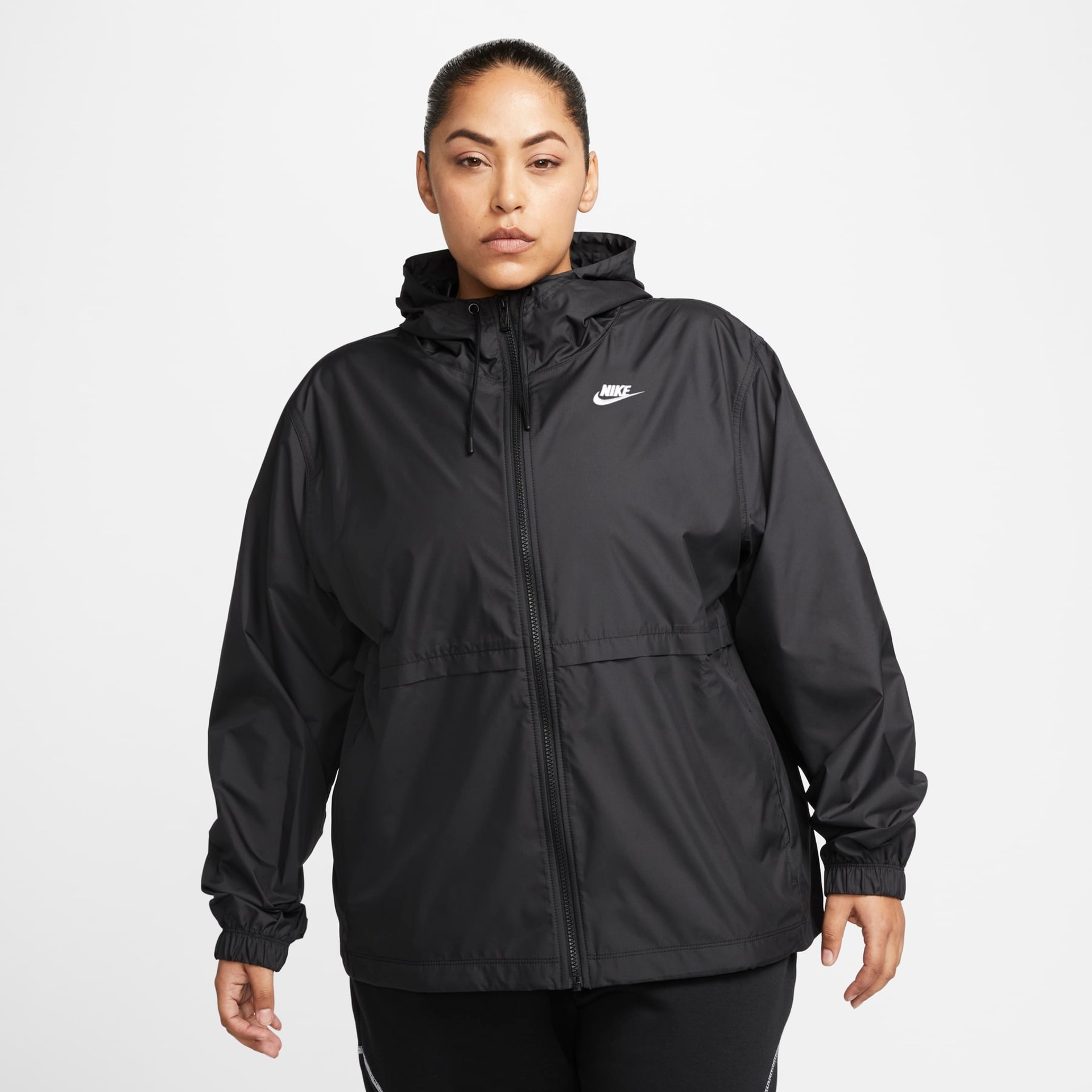 Plus Size - Jaqueta Nike Sportswear Essential Repel Feminina - Foto 1