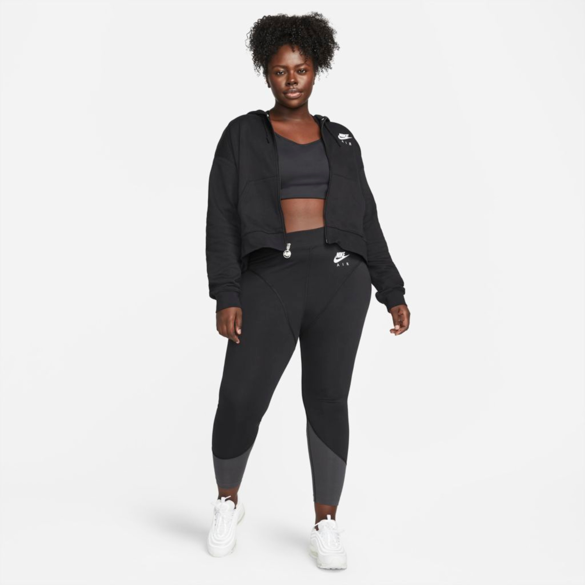 Plus Size - Jaqueta Nike Sportswear Air Feminina - Foto 6