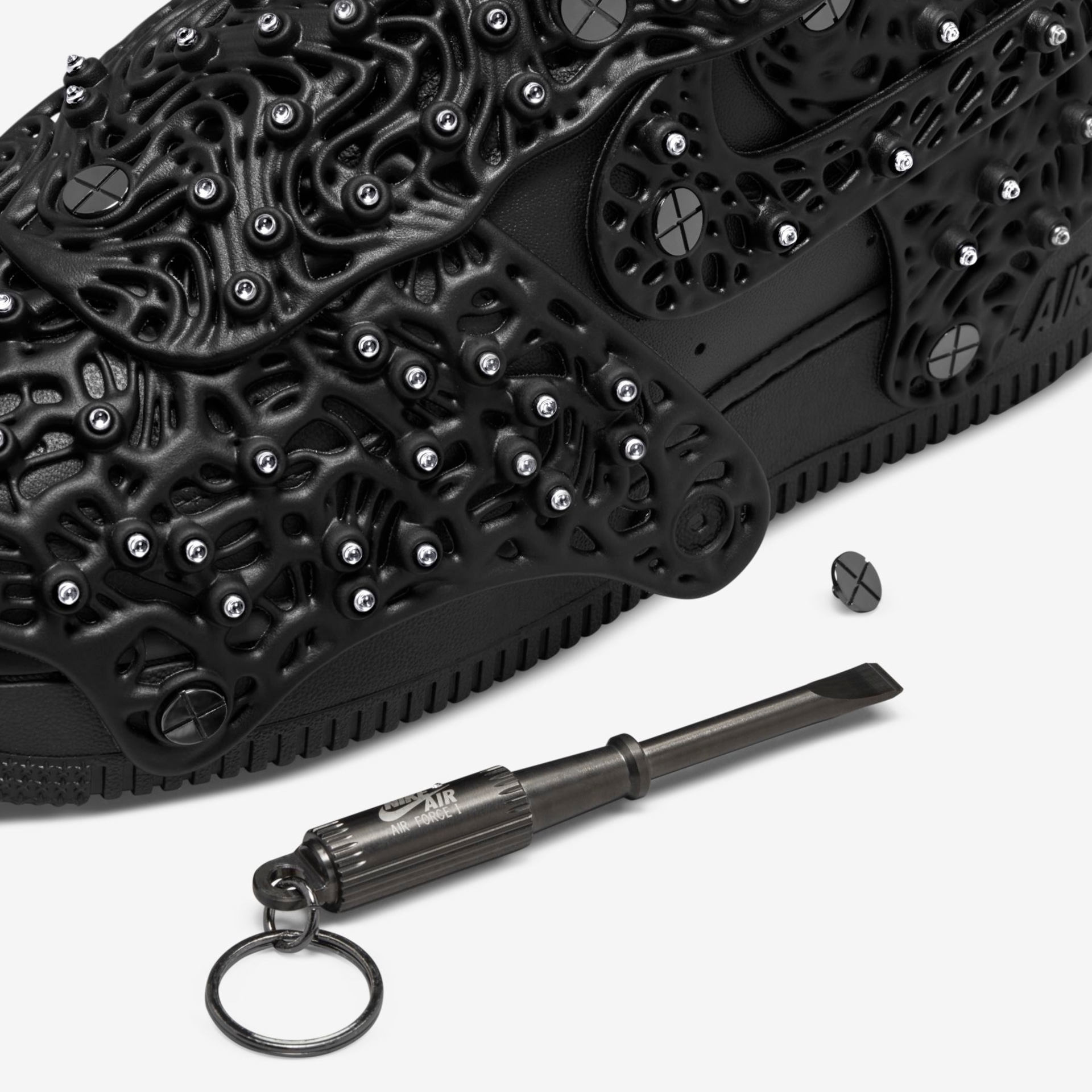 Tênis Nike Air Force 1 LXX Swarovski Feminino - Foto 16