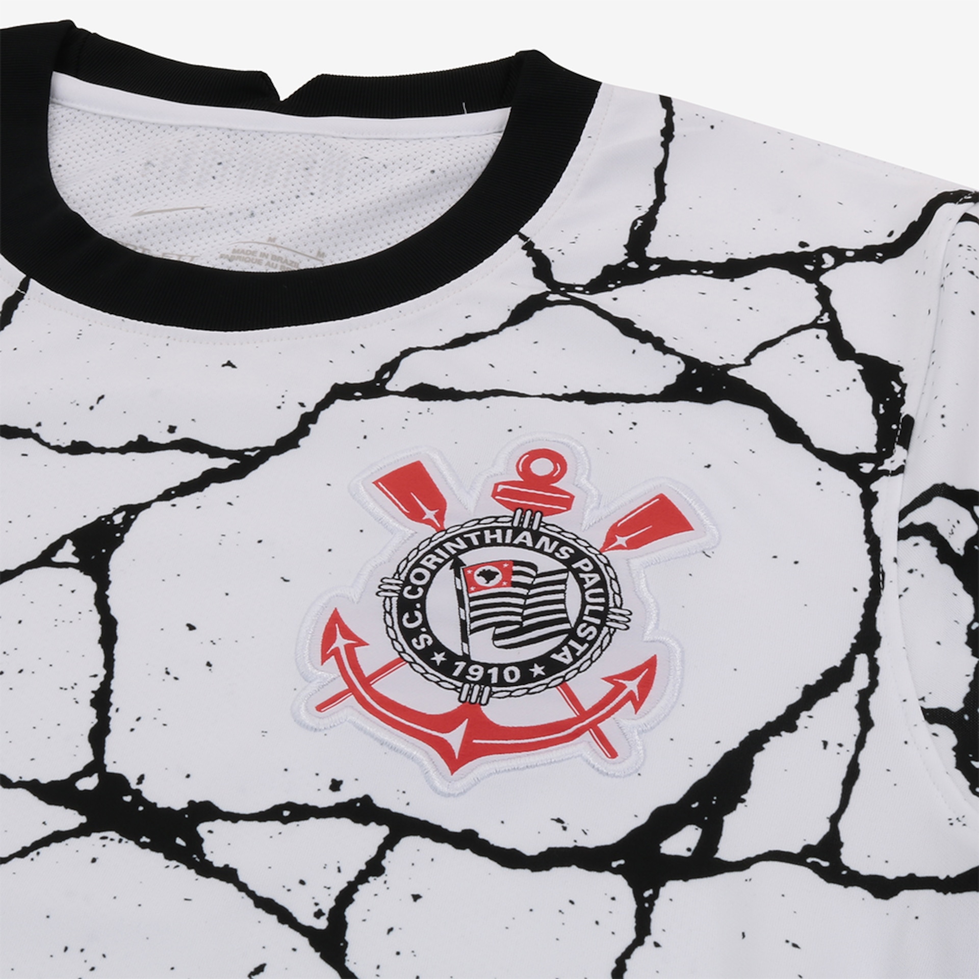 Camisa Nike Corinthians I Dri-FIT Foundation Masculina - Foto 3