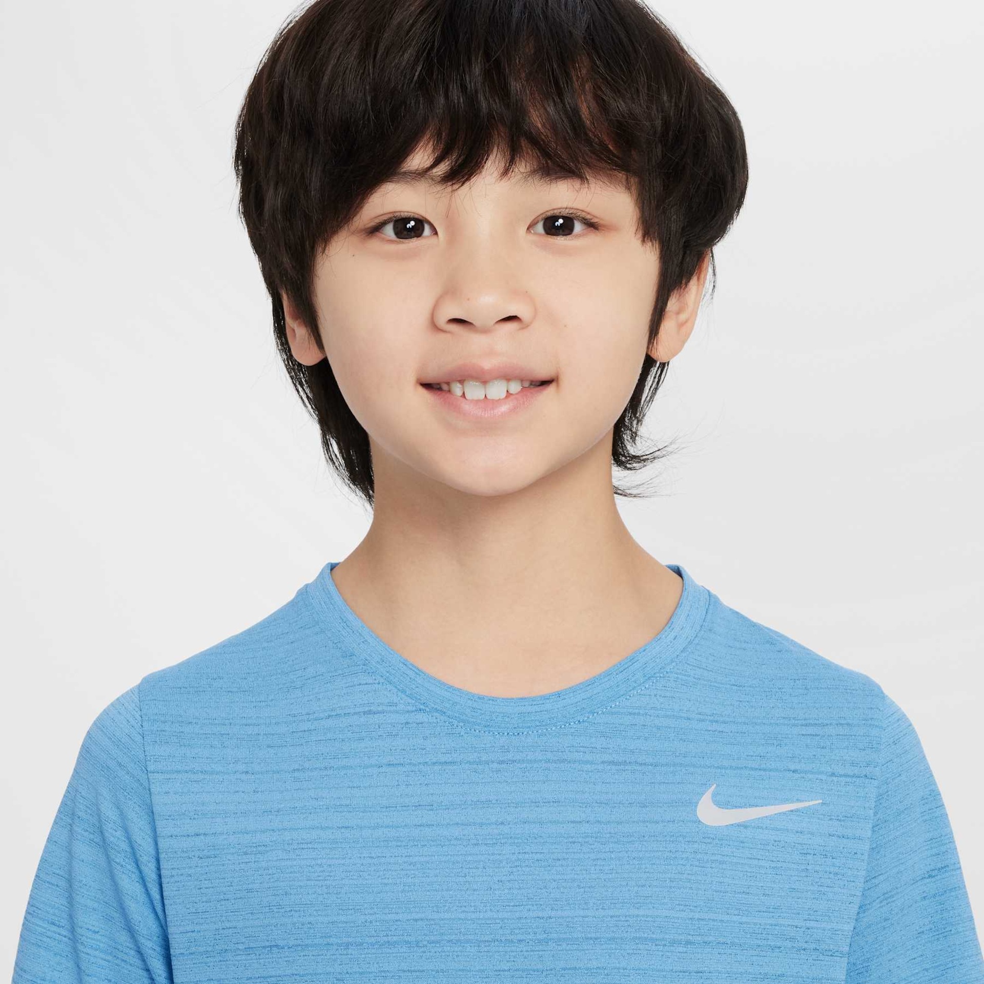 Camiseta Nike Dri-FIT Miler Infantil - Foto 3