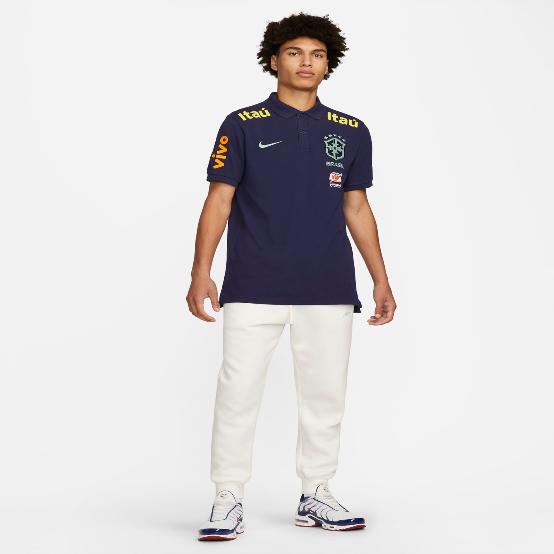 Camisa Polo Nike Sportswear Brasil Masculina - Foto 7