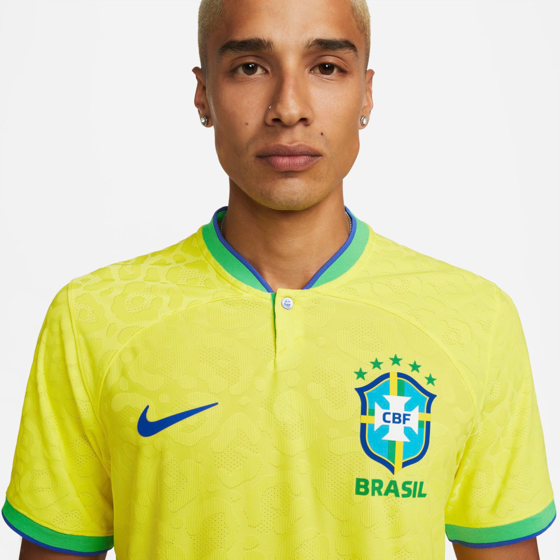 Camisa Nike Brasil I 2022/23 Jogador Masculina - Foto 3