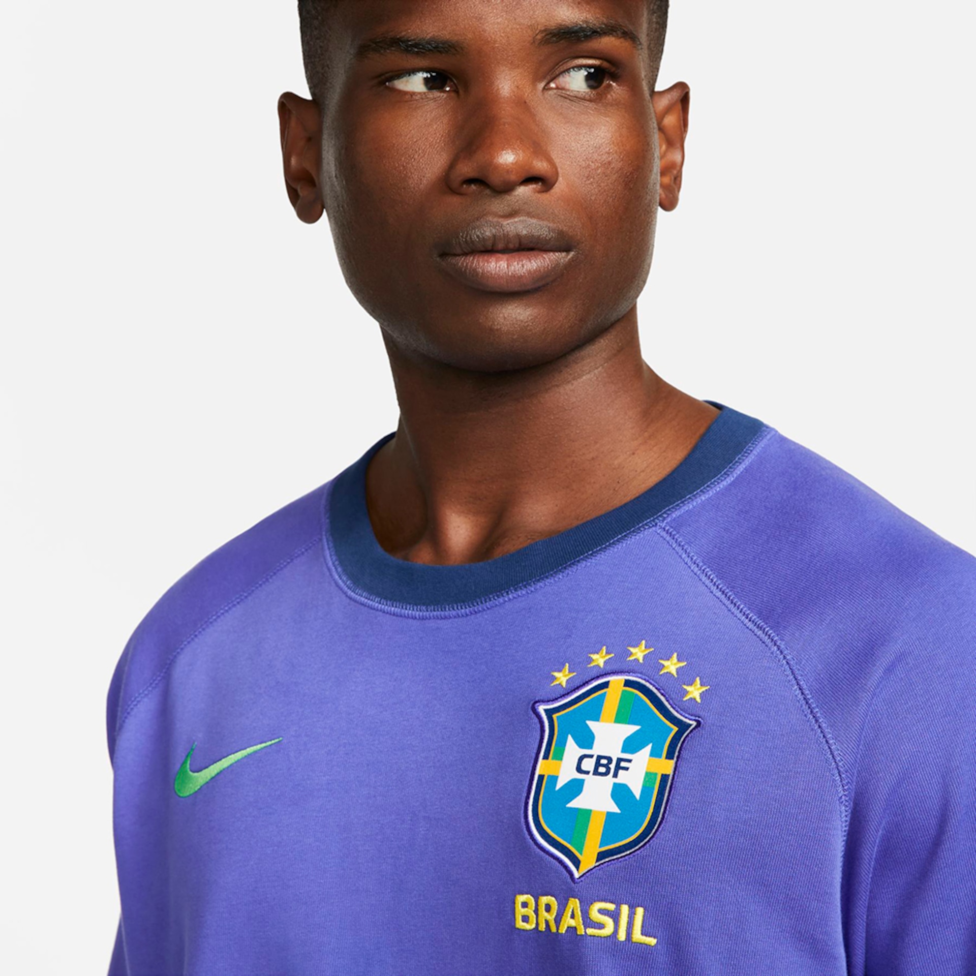 Camiseta Nike Brasil Travel Masculina - Foto 3