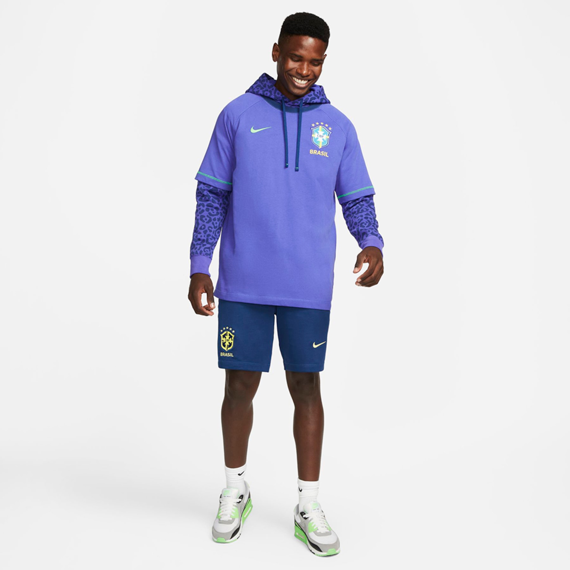 Camiseta Nike Brasil Travel Masculina - Foto 5