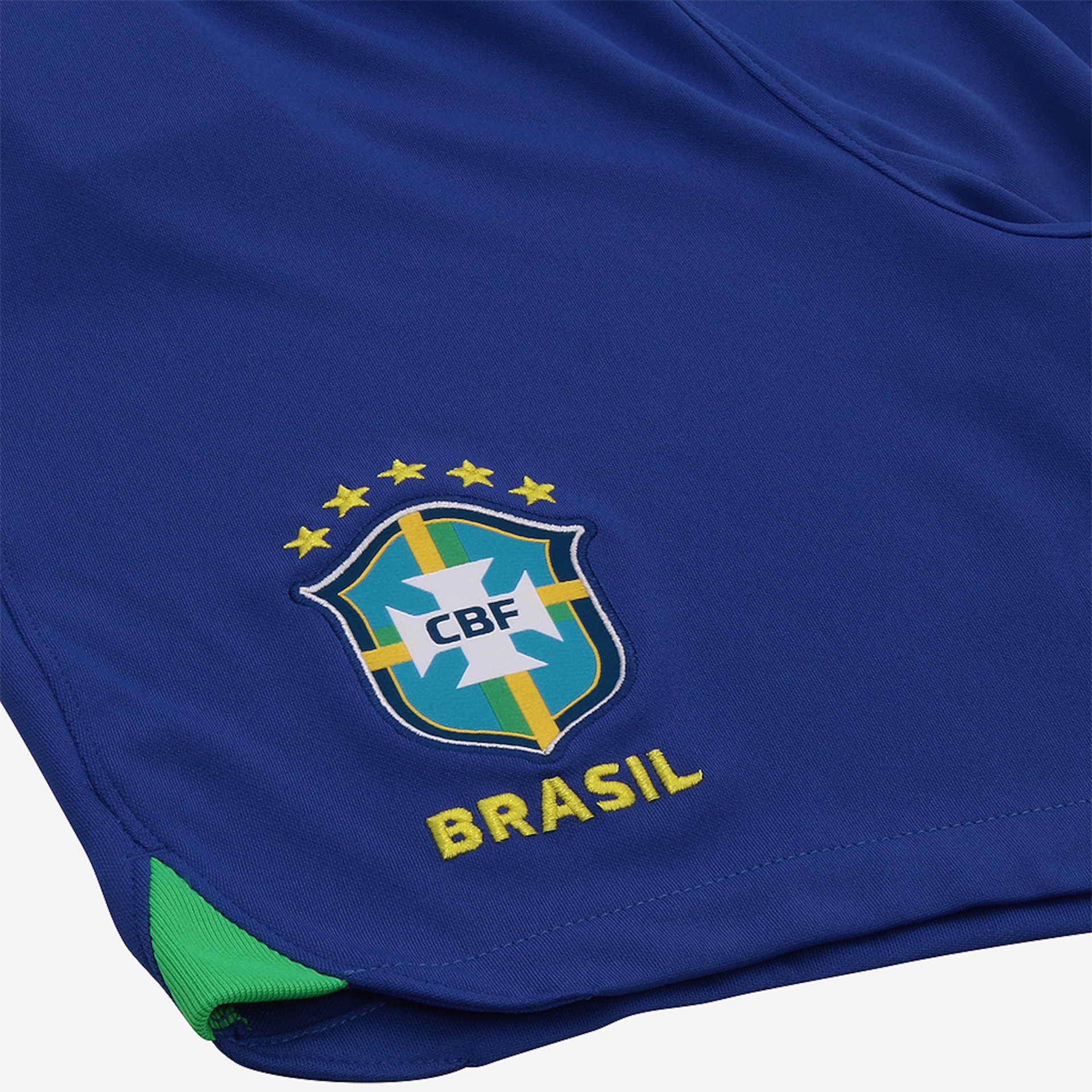 Shorts Nike Brasil I 2022/23 Torcedor Pro Infantil - Foto 3
