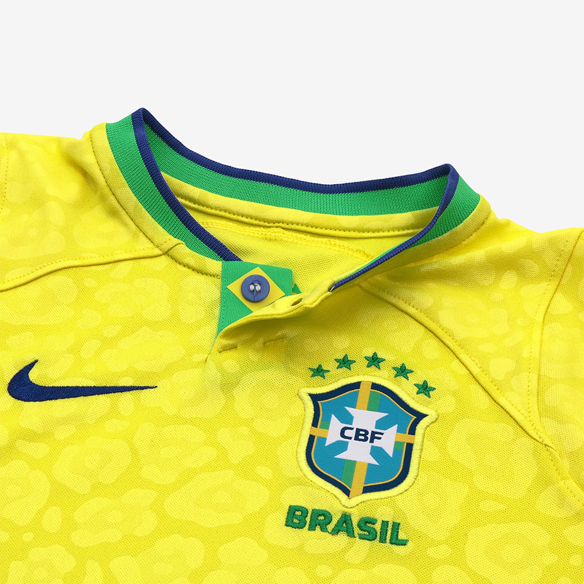 Camisa Nike Brasil I 2022/23 Torcedor Pro Crianças - Foto 5