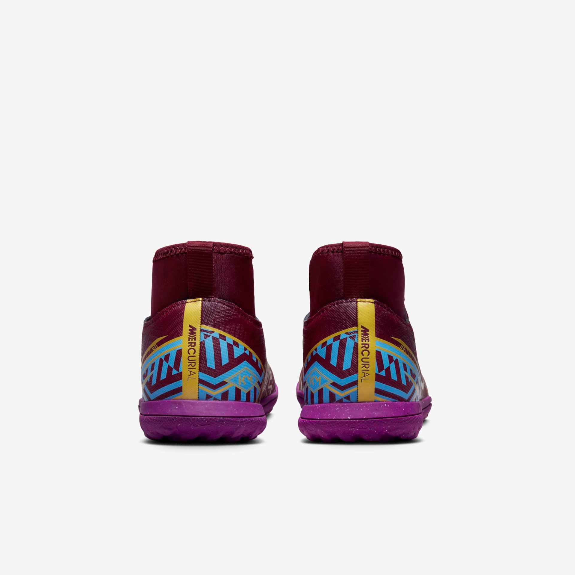 Chuteira Nike Mercurial Superfly 9 Club KM Infantil Society - Foto 6