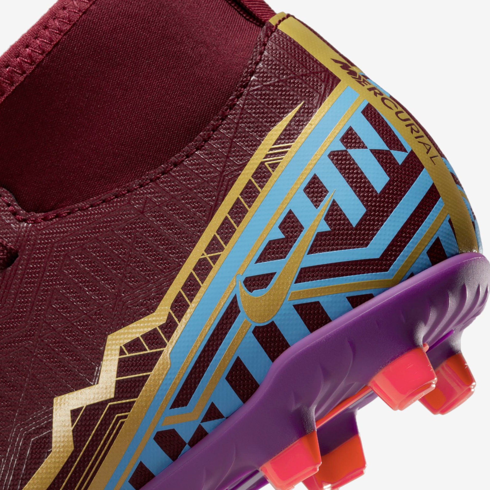 Chuteira Nike Mercurial Superfly 9 Club KM Infantil Campo - Foto 9