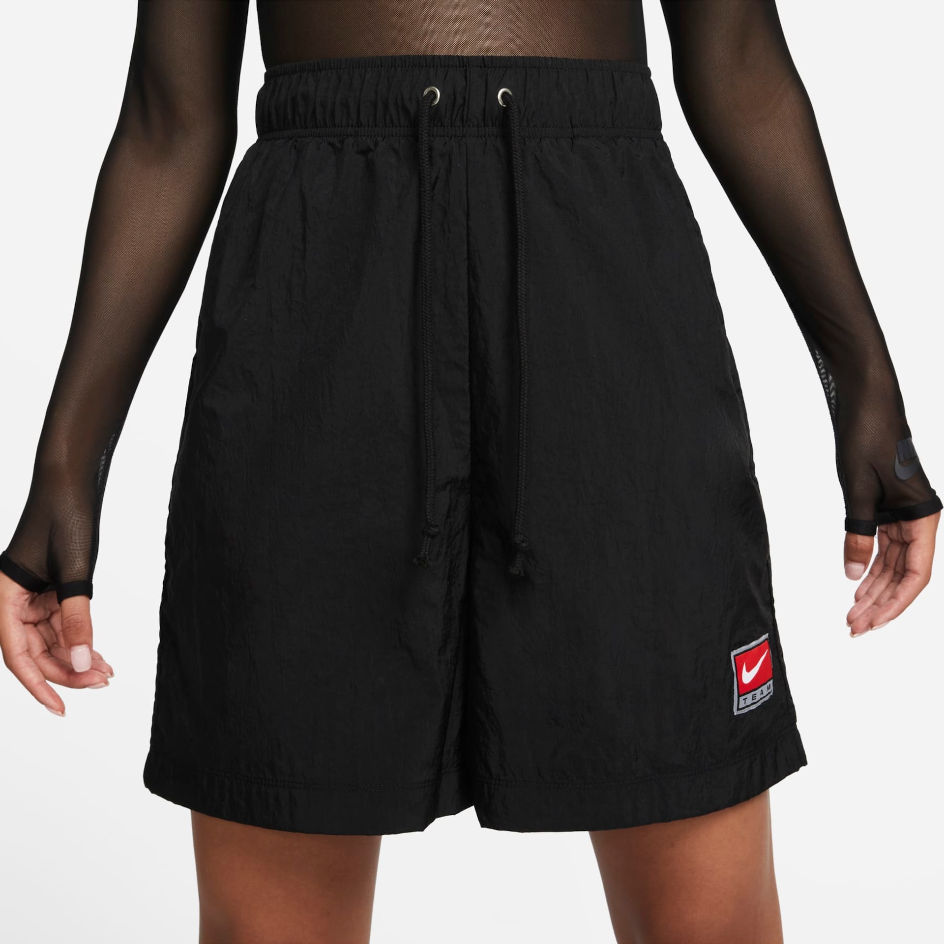 Shorts Nike Sportswear Woven Feminino - Foto 2