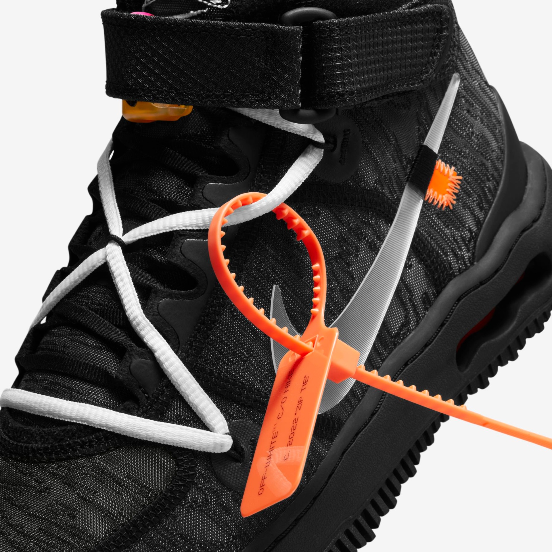 Tênis Nike Air Force 1 Mid SP x Off-White - Foto 12