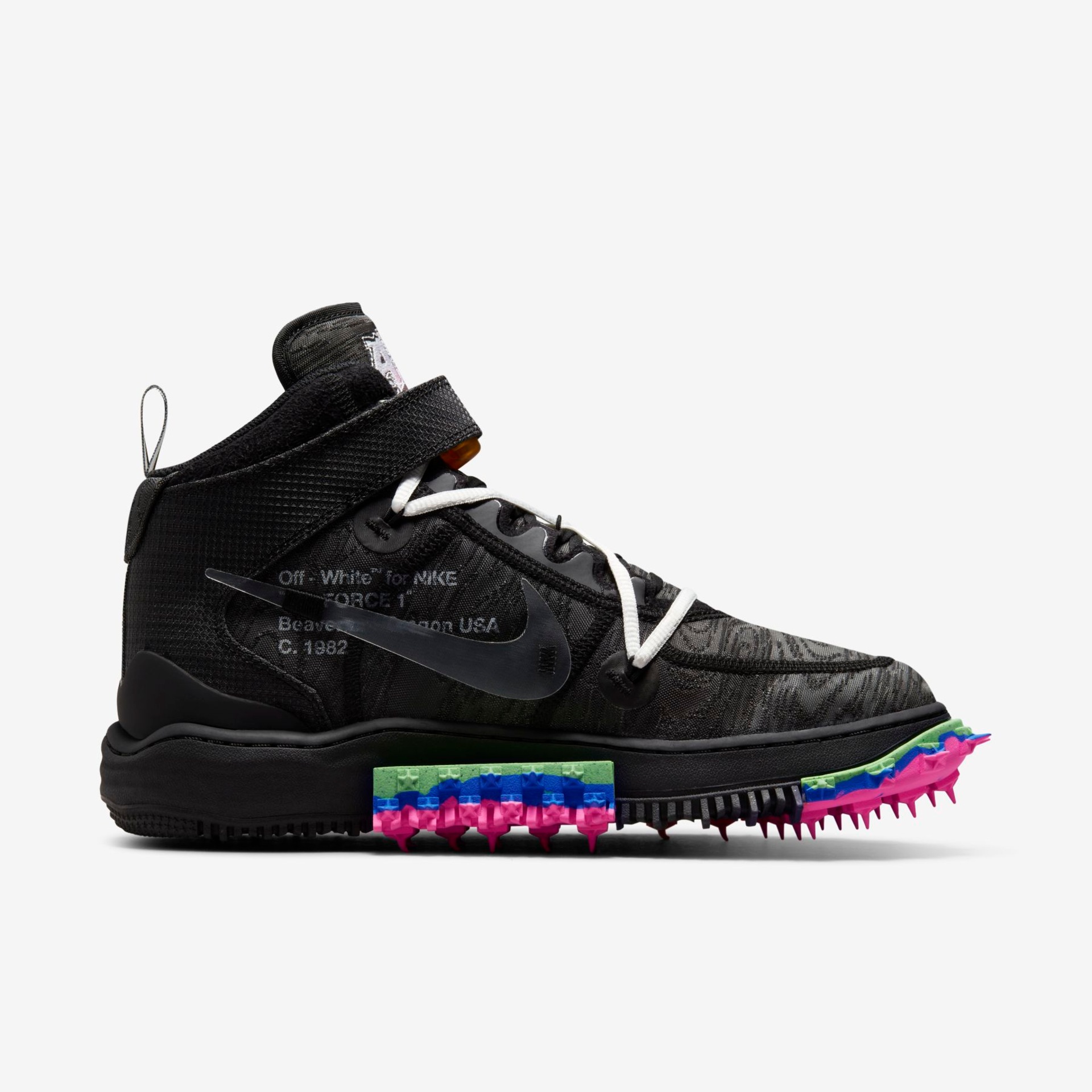 Tênis Nike Air Force 1 Mid SP x Off-White - Foto 3