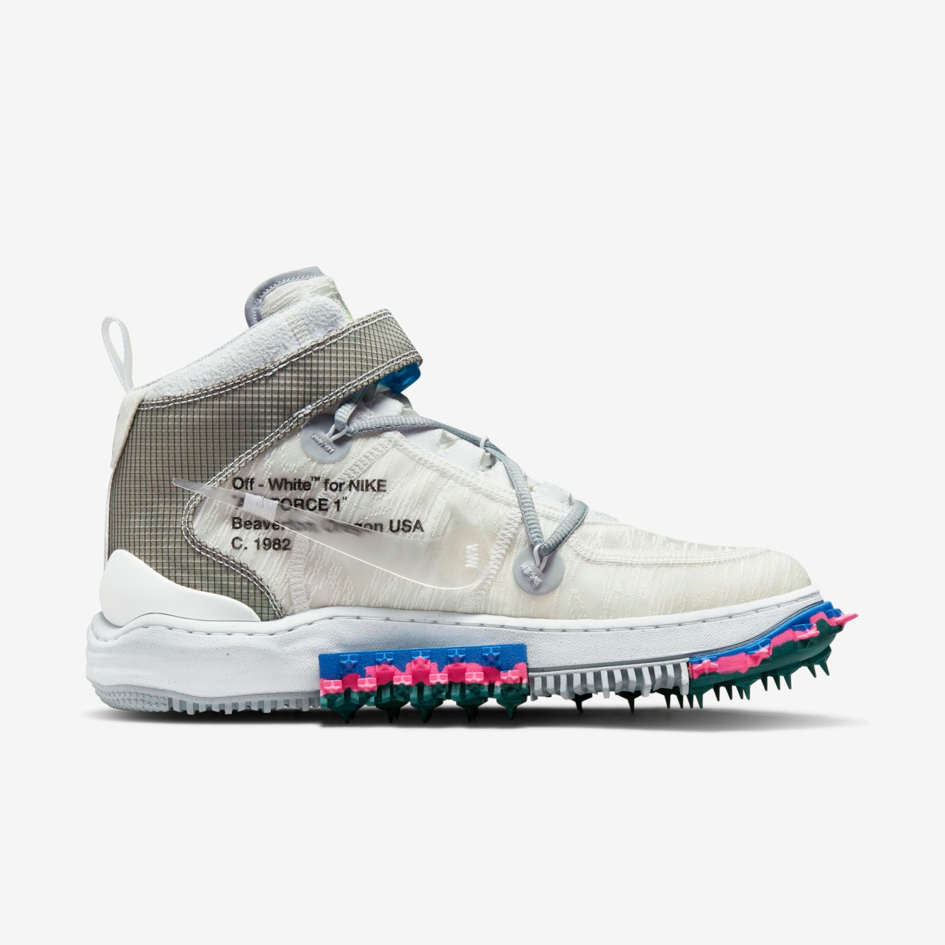 Tênis Nike Air Force 1 Mid x Off-White - Foto 3