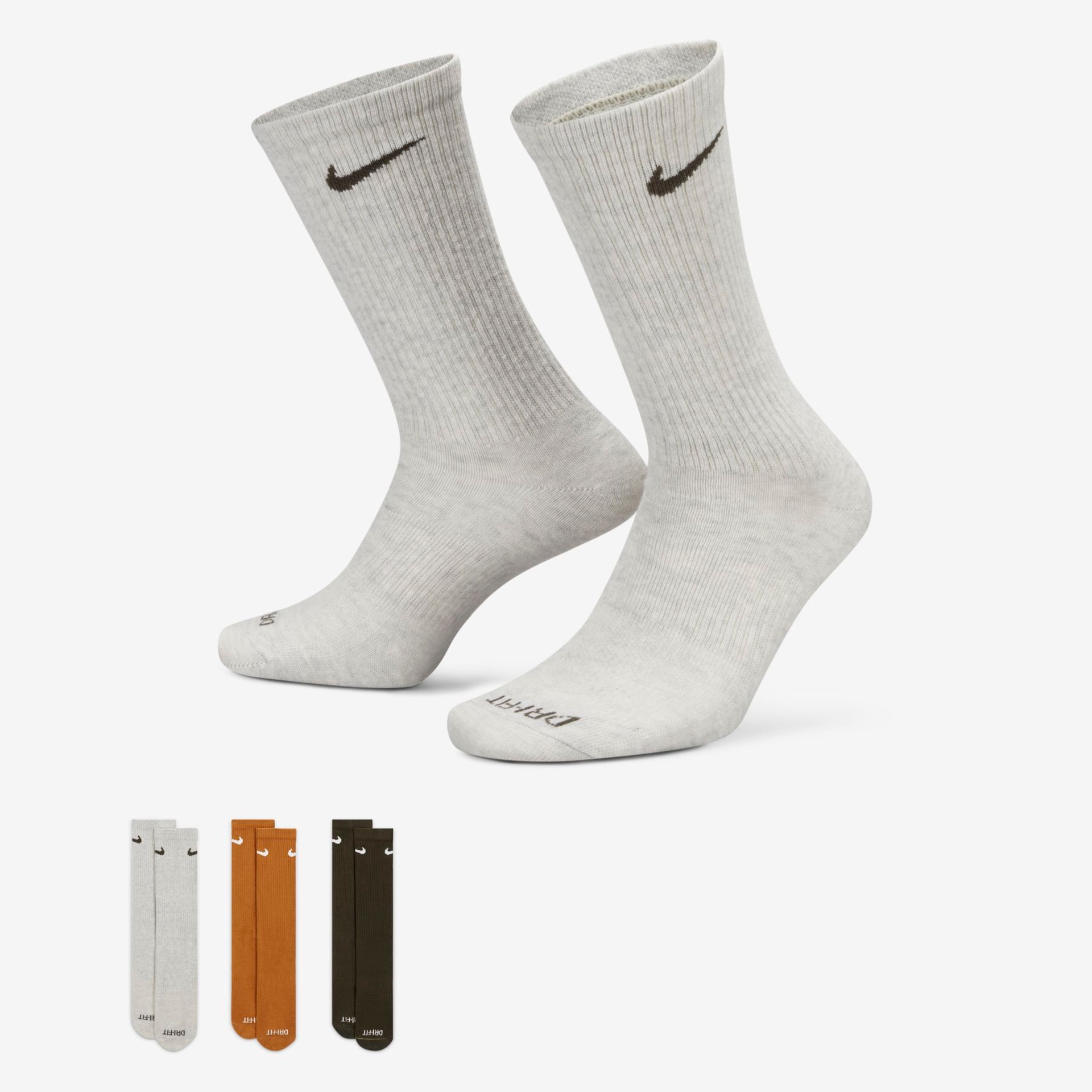 Meia Nike Everyday Plus Lightweight (3 Pares) Unissex - Foto 1