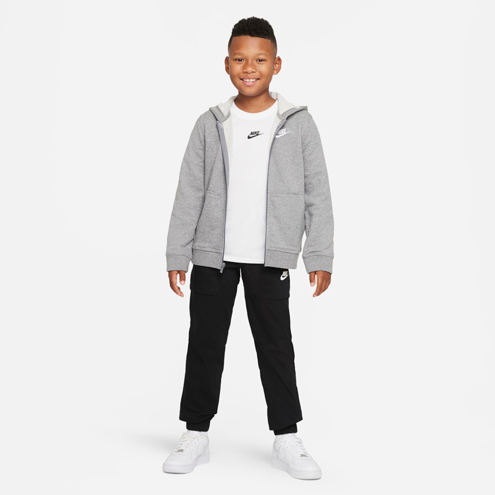 Jaqueta Nike Sportswear Club Infantil - Foto 4