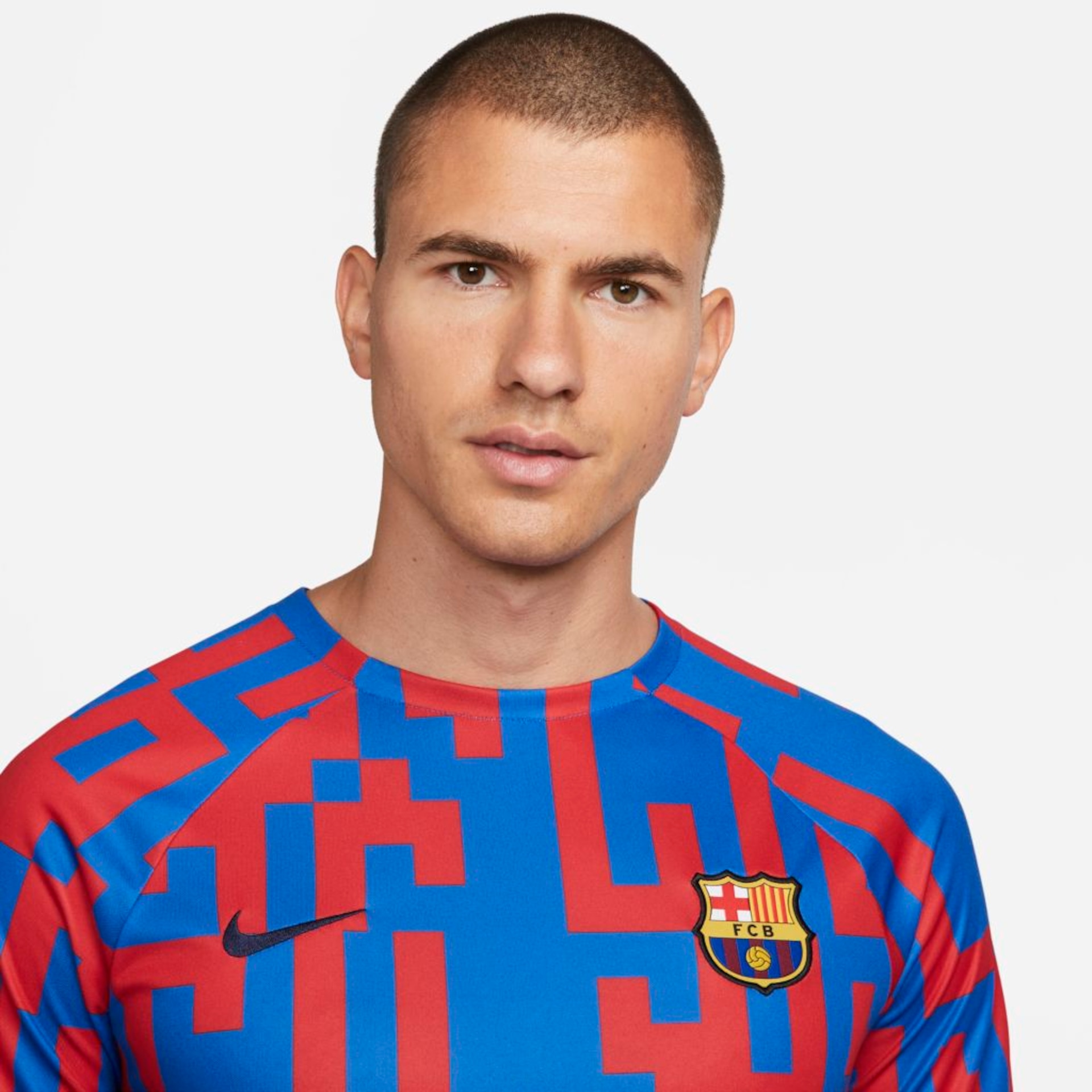 Camiseta Nike Barcelona Home Masculina - Foto 3