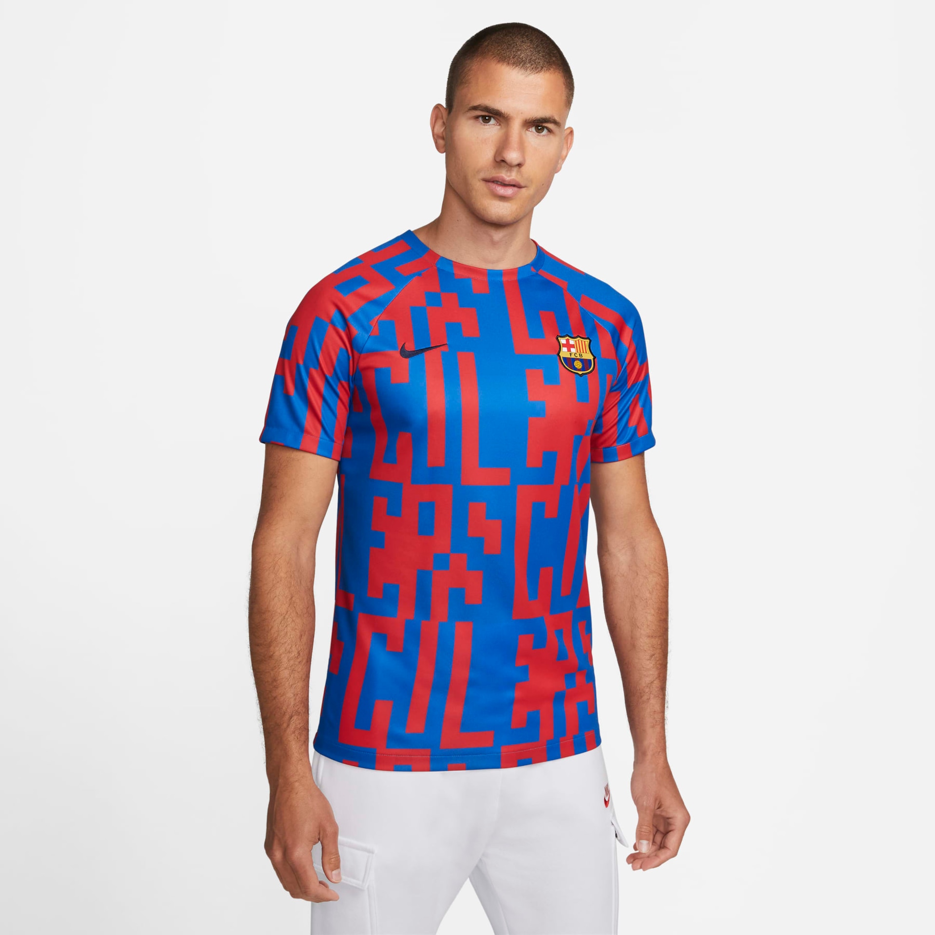 Camiseta Nike Barcelona Home Masculina - Foto 1