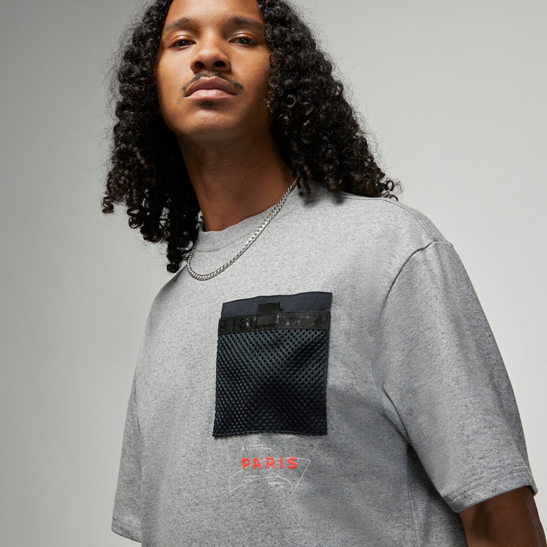 Camiseta Jordan PSG Pocket Masculina - Foto 3