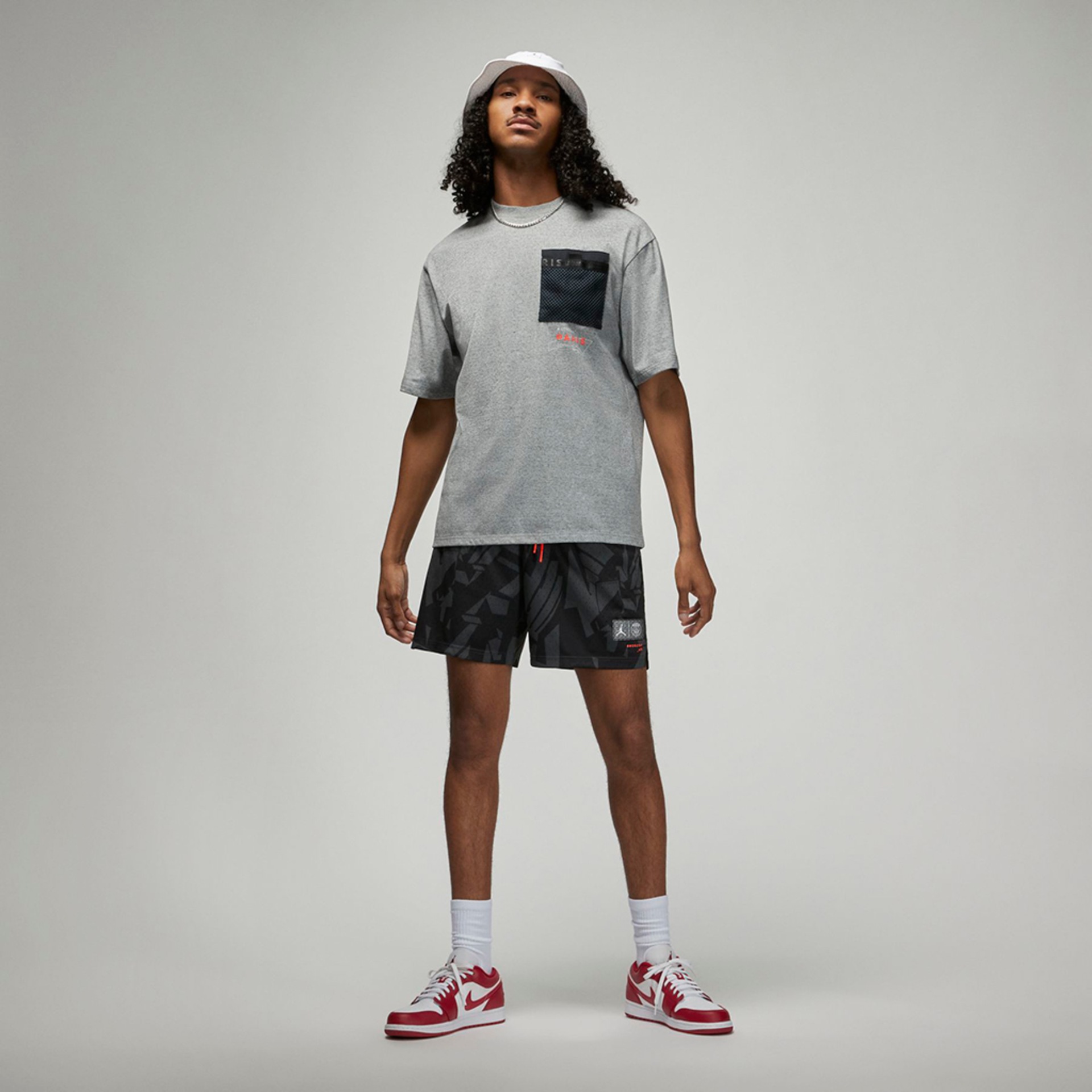 Camiseta Jordan PSG Pocket Masculina - Foto 5