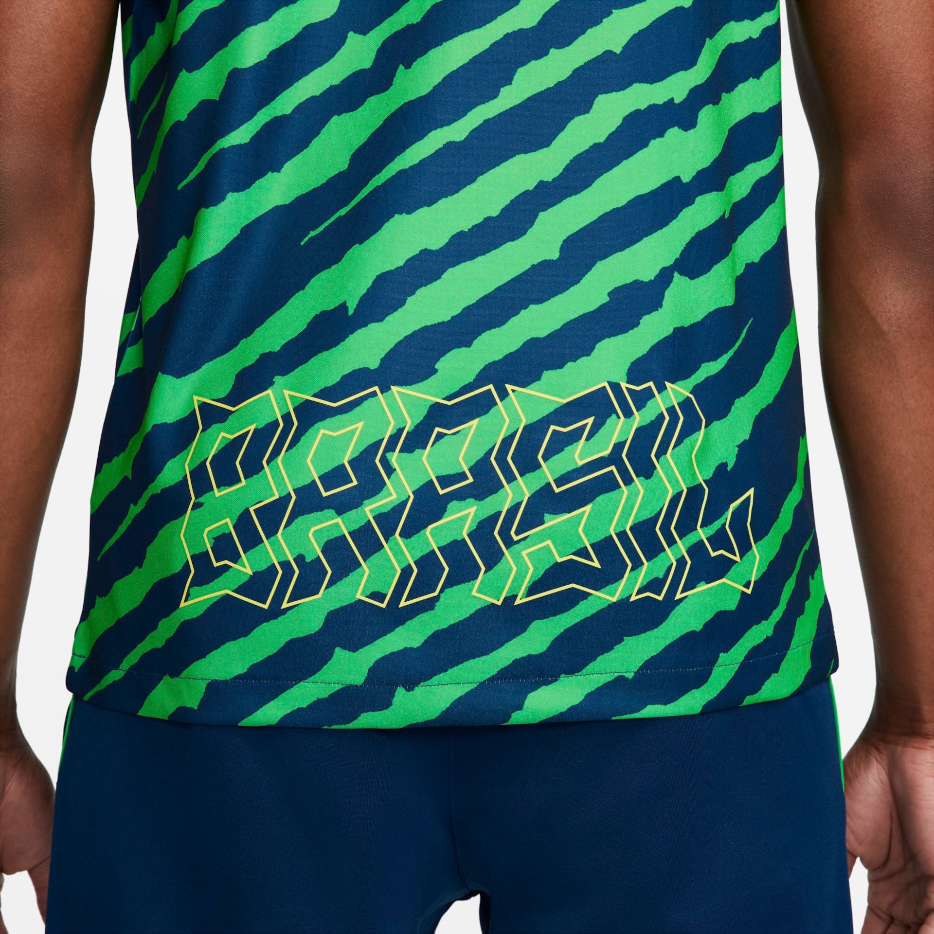 Camiseta Nike Brasil Pré-Jogo Masculina - Foto 5