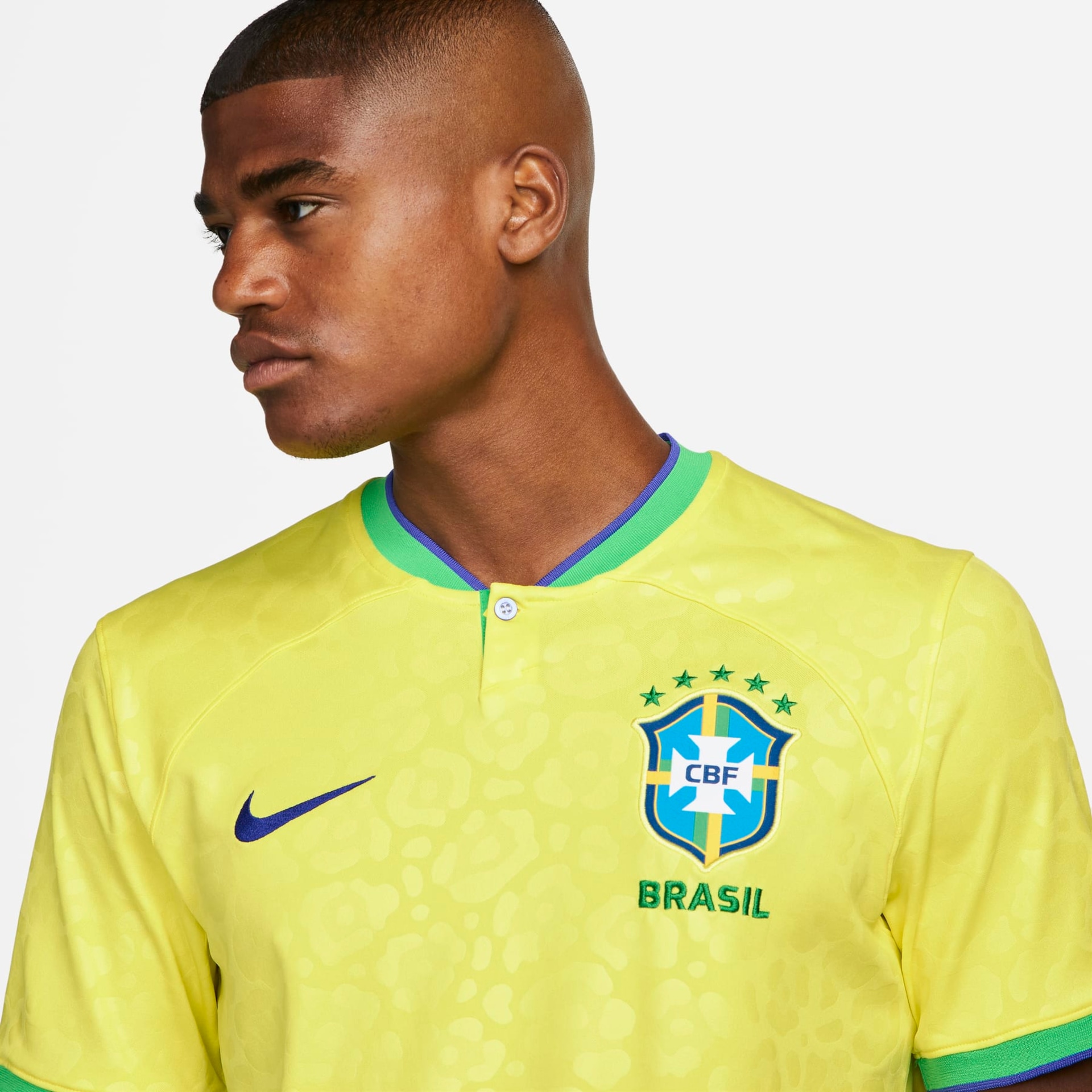 Camisa Nike Brasil I 2022/23 Torcedor Pro Masculina - Foto 2