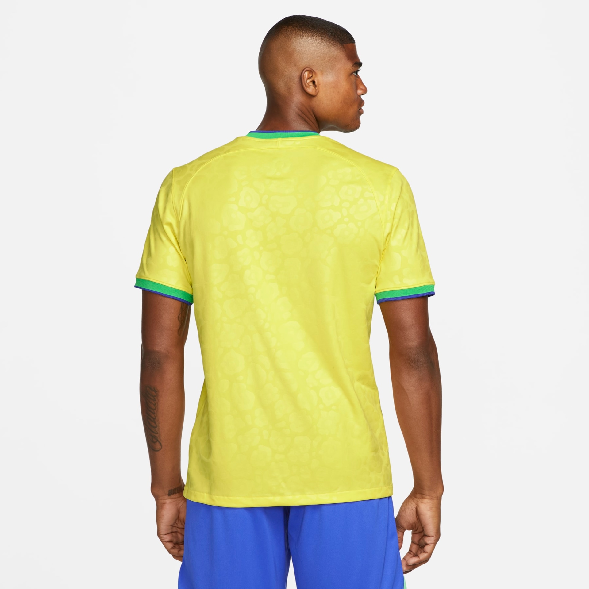 Camisa Nike Brasil I 2022/23 Torcedor Pro Masculina - Foto 3