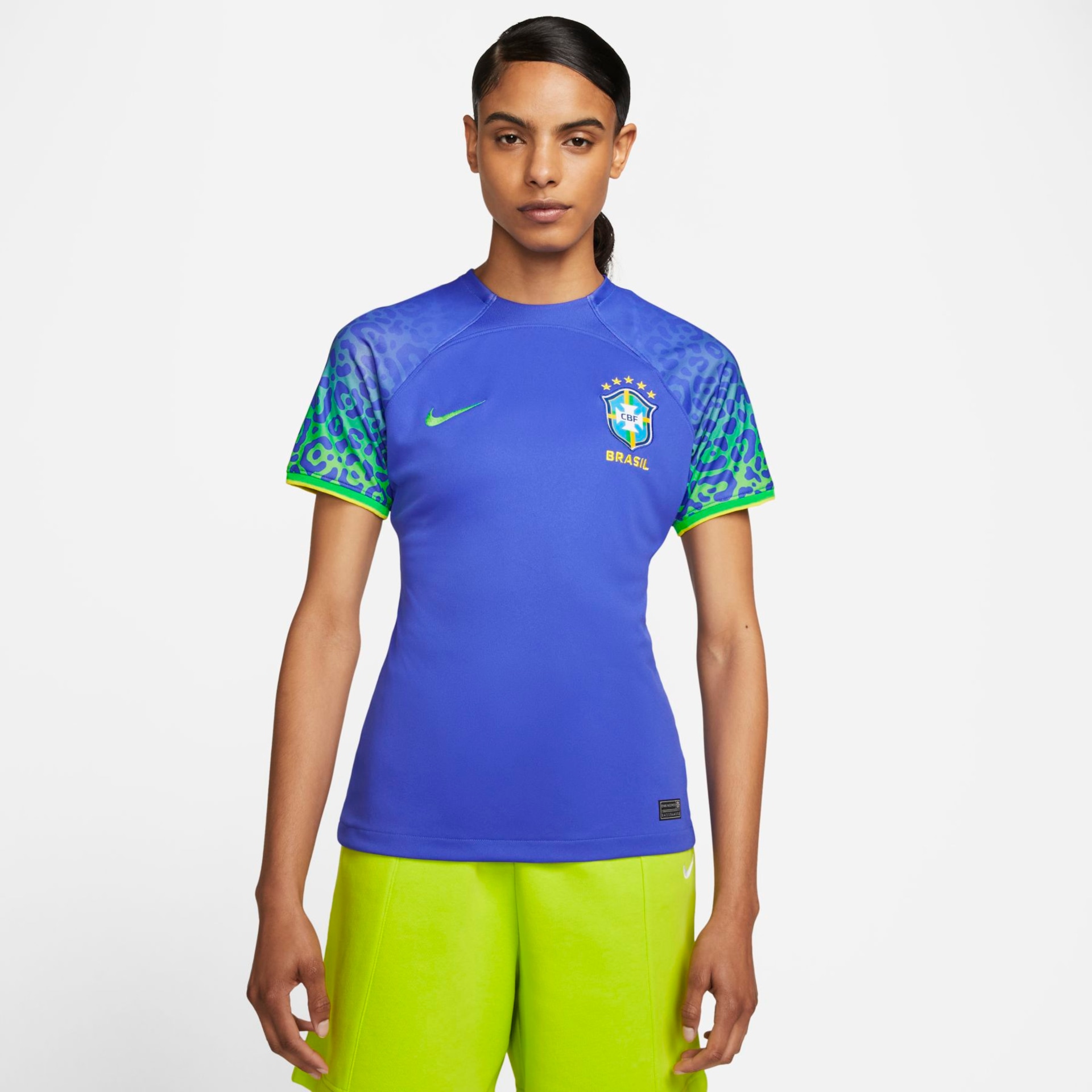 Camisa Nike Brasil II 2022/23 Torcedora Pro Feminina - Foto 1