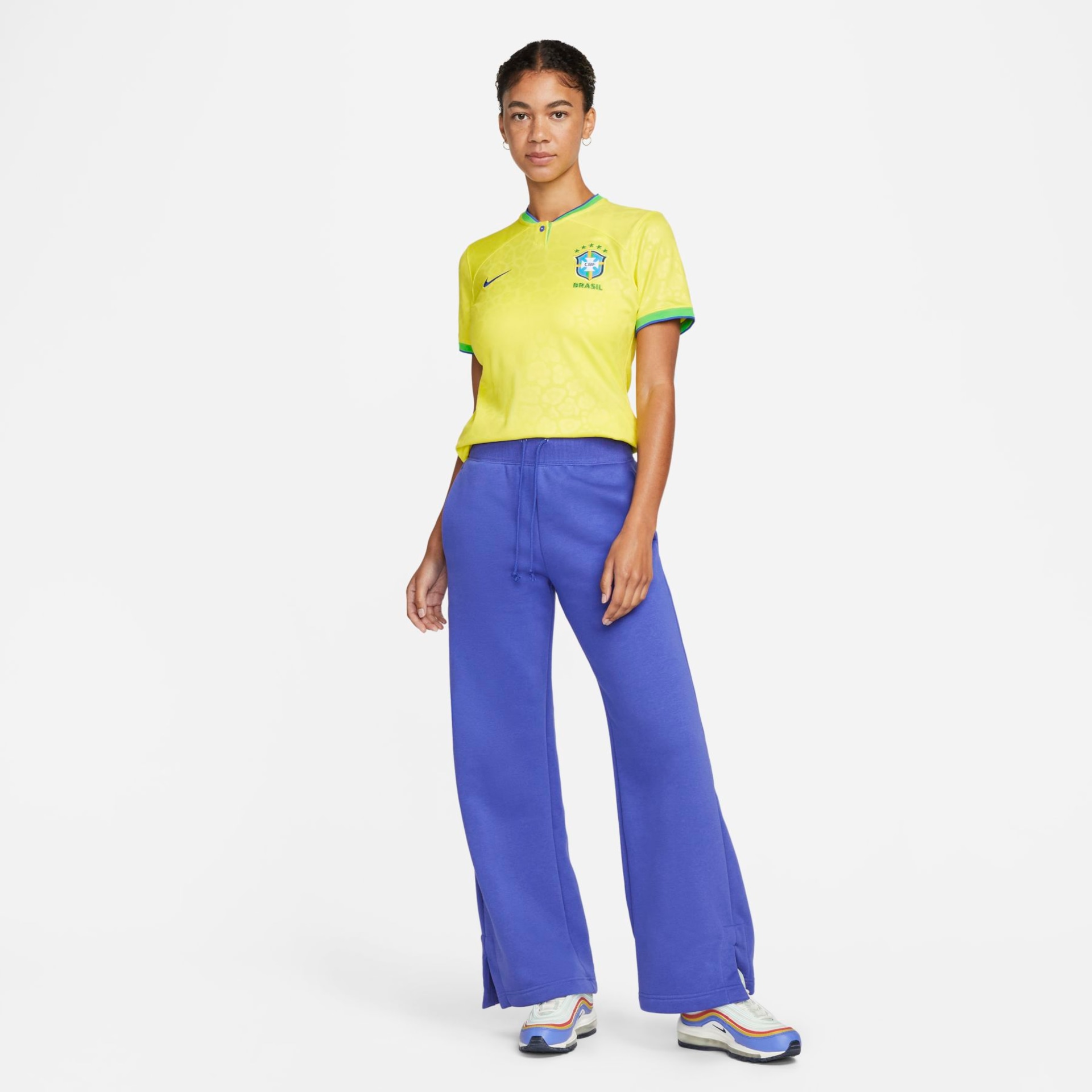 Camisa Nike Brasil I 2022/23 Torcedora Pro Feminina - Foto 4