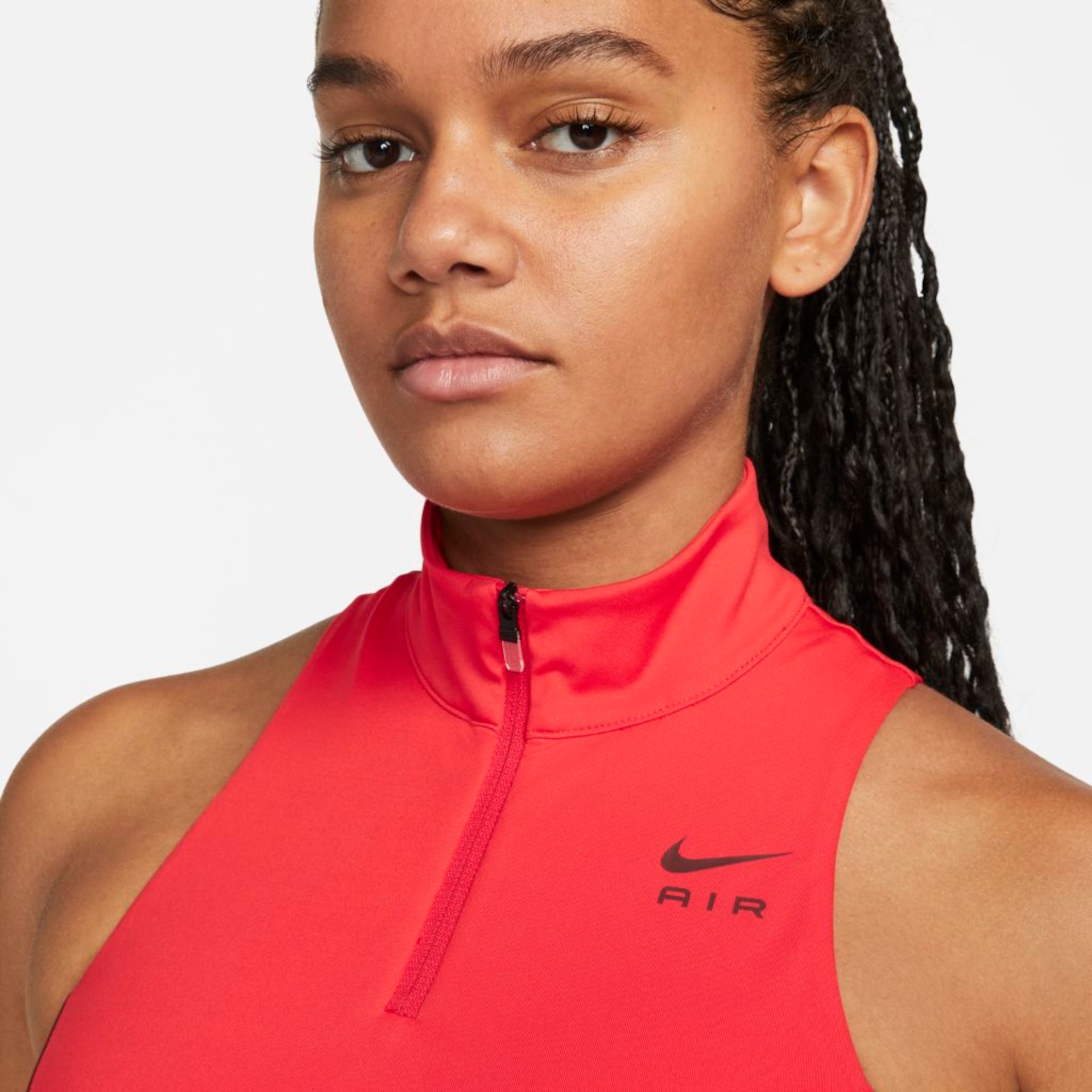 Top Nike Air Dri-FIT Swoosh Mock-Zip Feminino - Foto 2