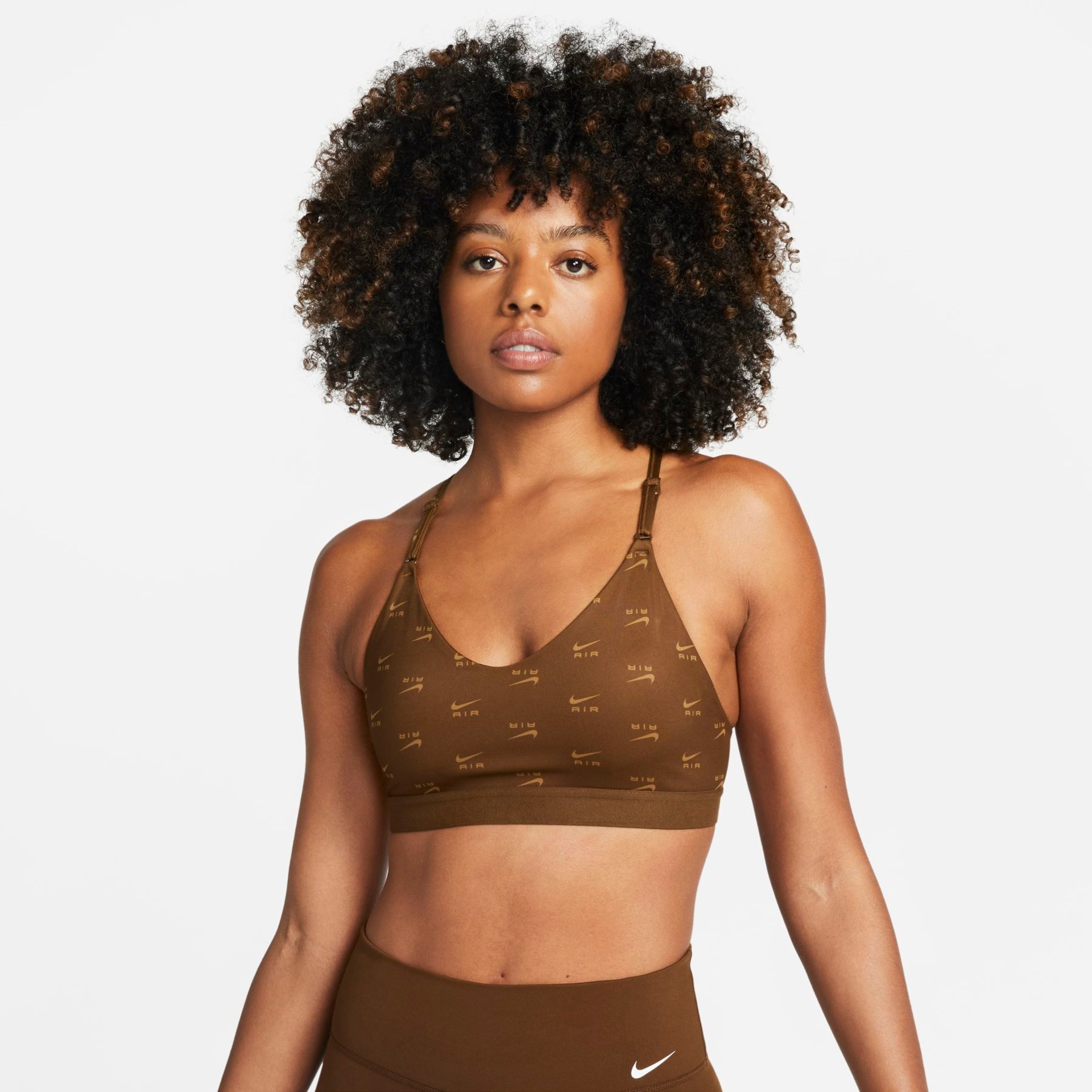 Top Nike Air Dri-FIT Indy Feminino - Foto 1