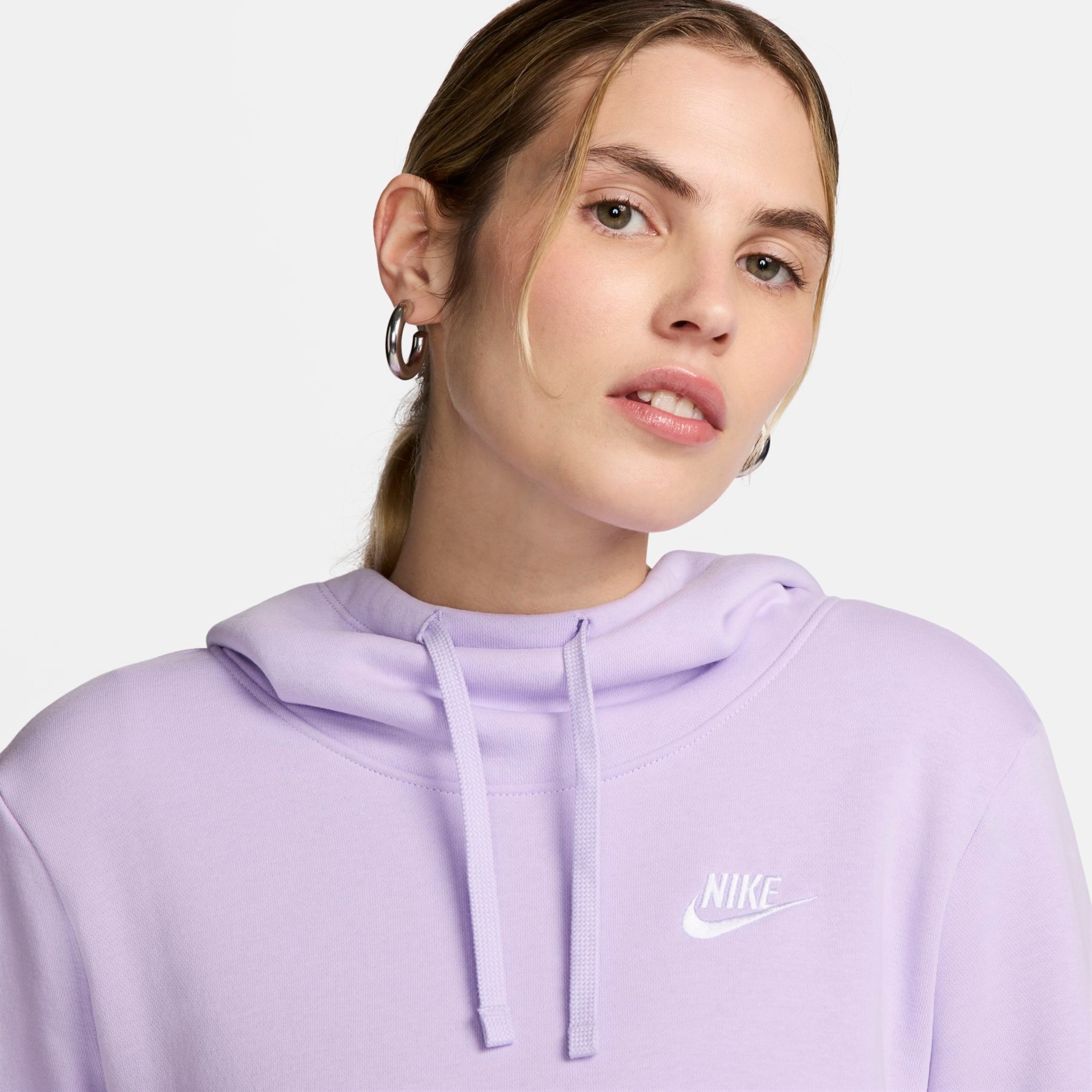 Blusão Nike Sportswear Club Fleece Feminino - Foto 3