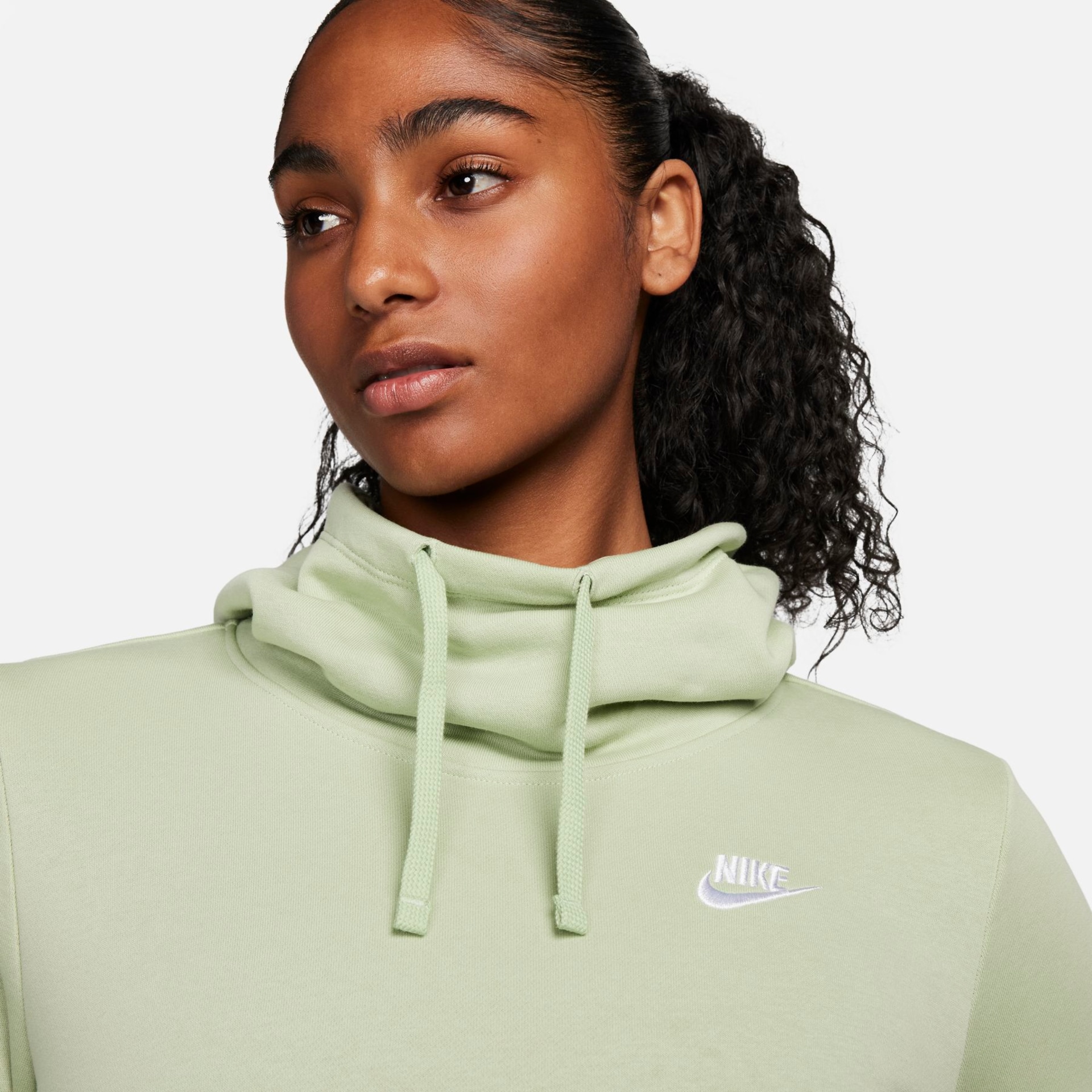 Blusão Nike Sportswear Club Fleece Feminino - Foto 2