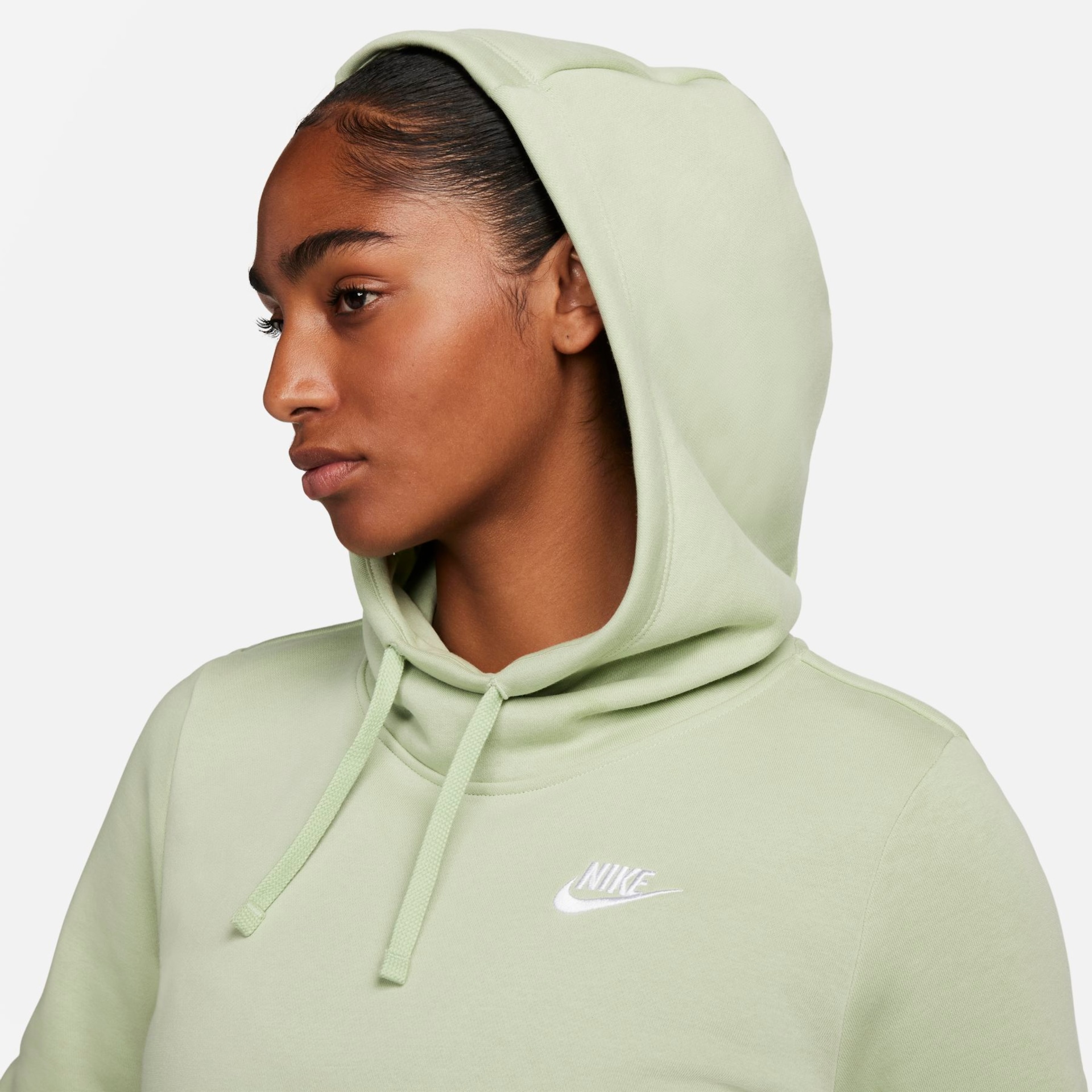 Blusão Nike Sportswear Club Fleece Feminino - Foto 4