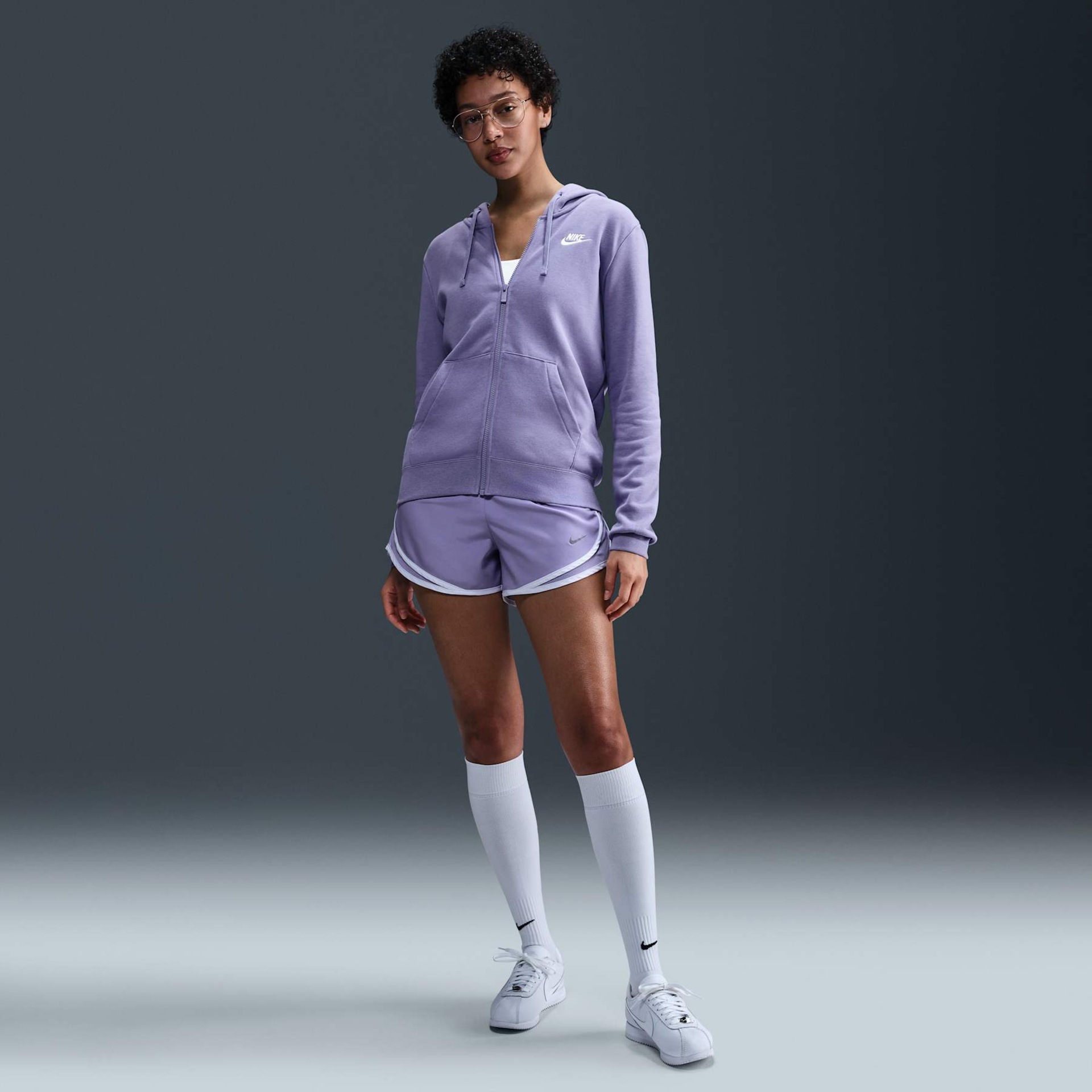 Jaqueta Nike Sportswear Club Fleece Feminina - Foto 3