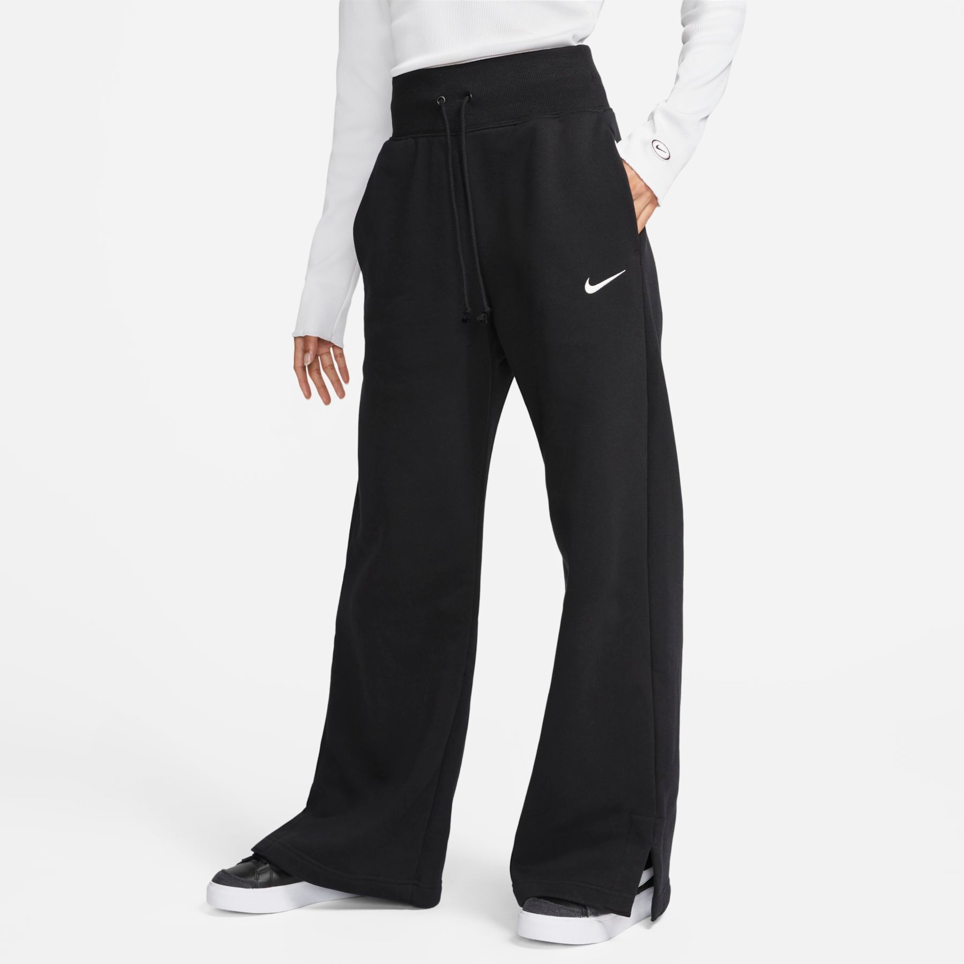 Calça Nike Sportswear Phoenix Fleece Feminina - Foto 1